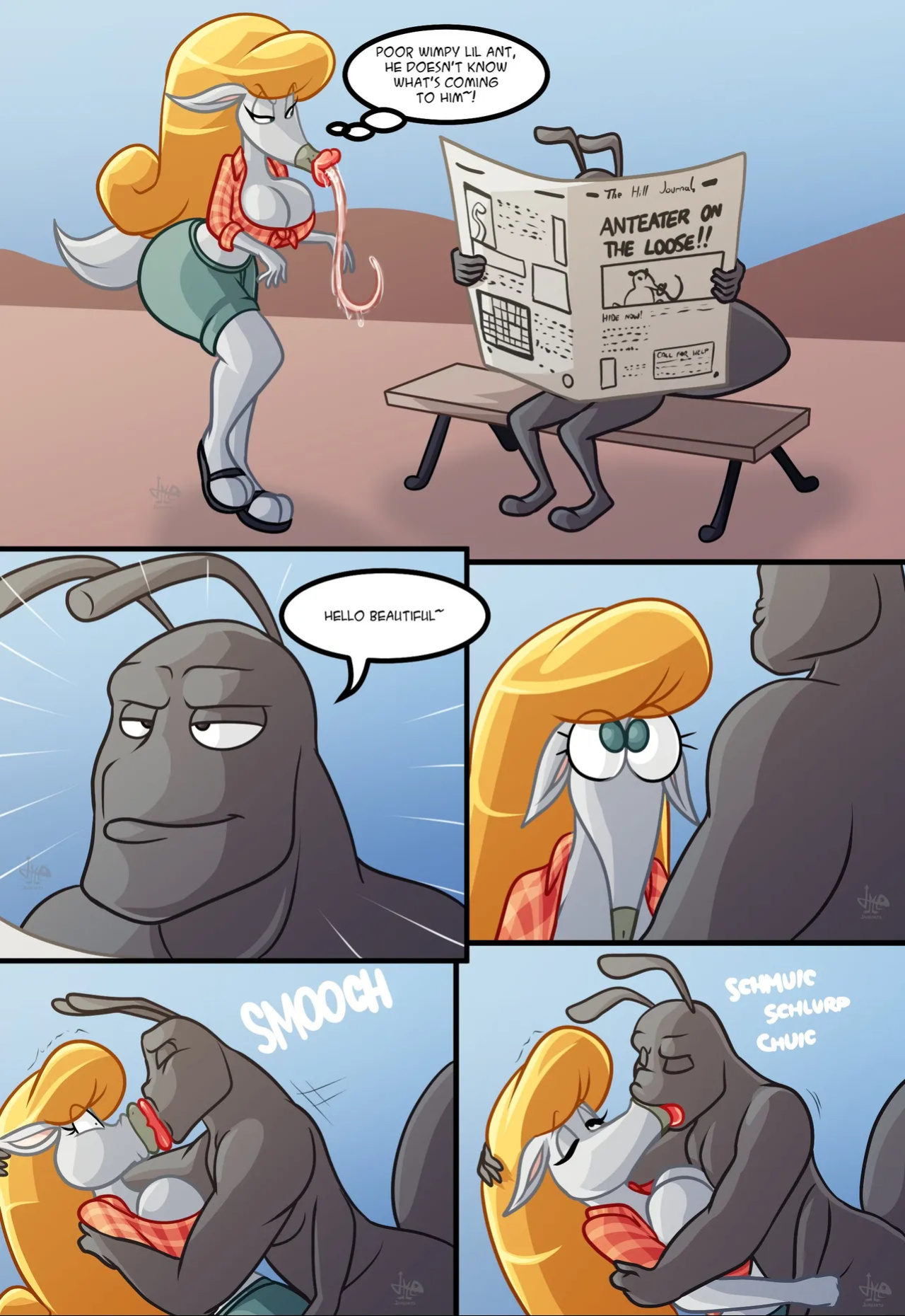 [JAMEArts] Anteater gets Ant-Beaten