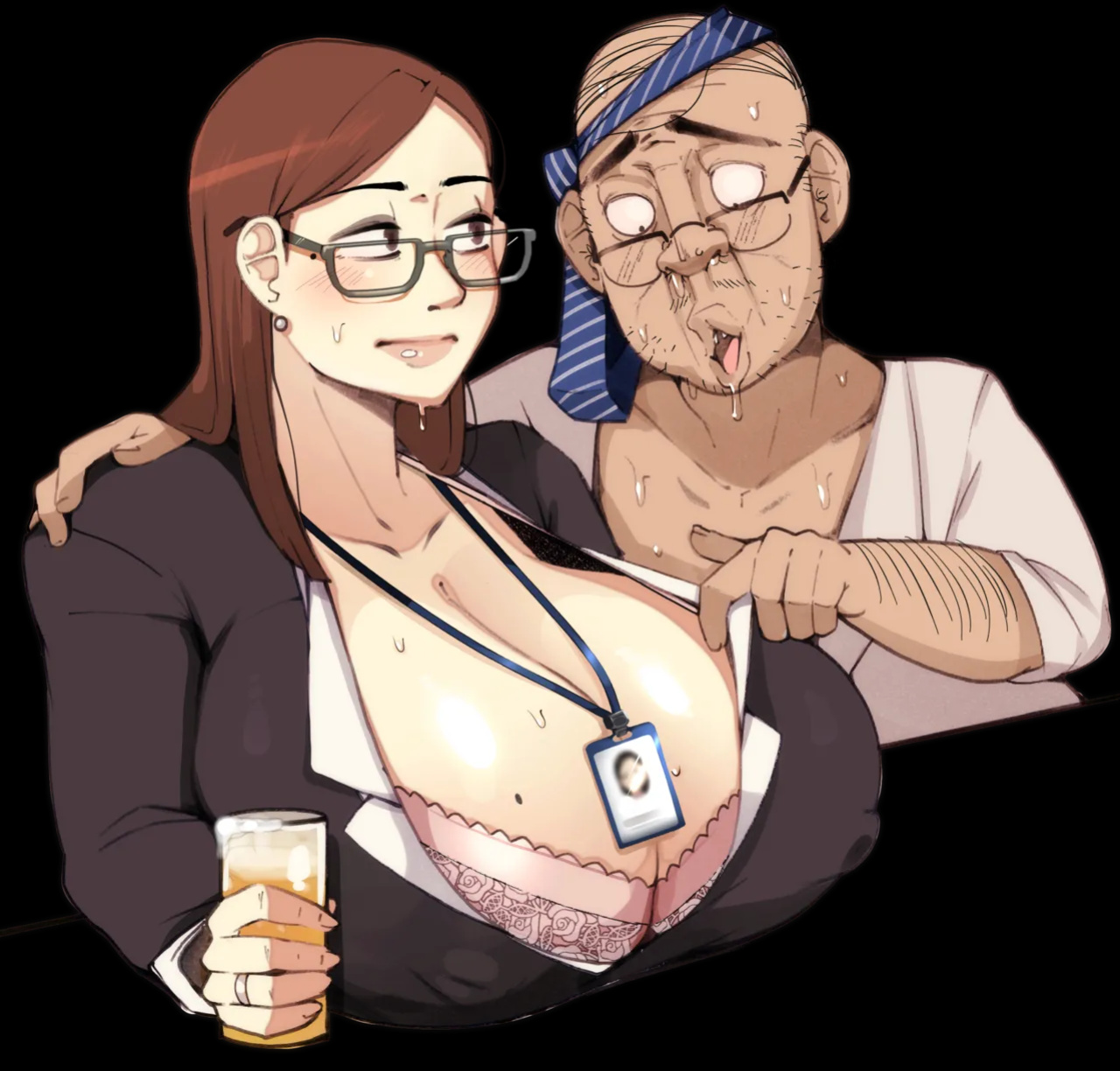 [BitterCream] Sato Hina The Salary Woman [Uncensored]