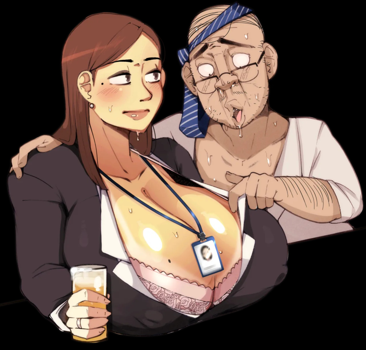 [BitterCream] Sato Hina The Salary Woman [Uncensored]