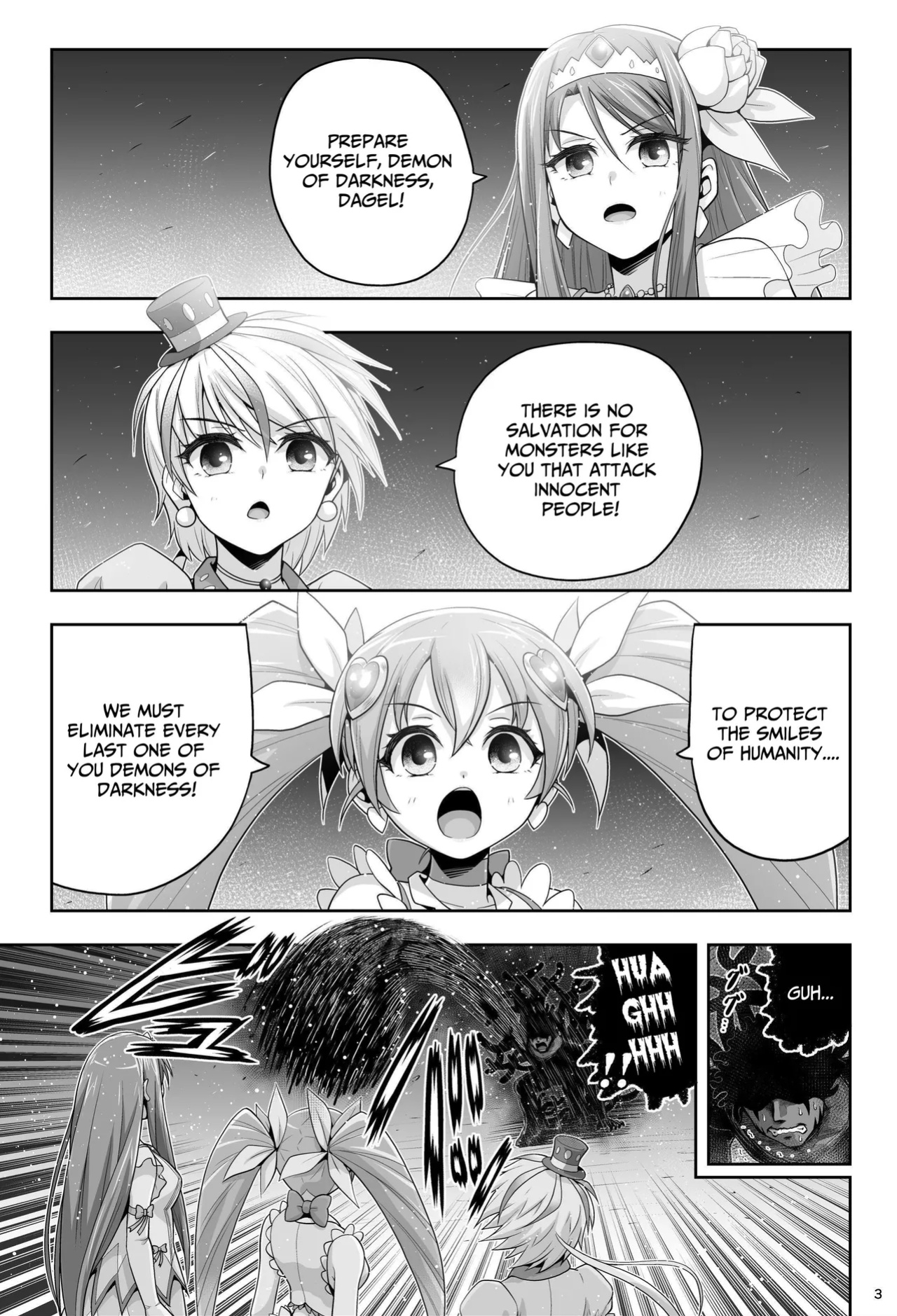 [Eclipse (Kouan)] Magical Girls Shine Hearts - Episode 1 Erina Saijo