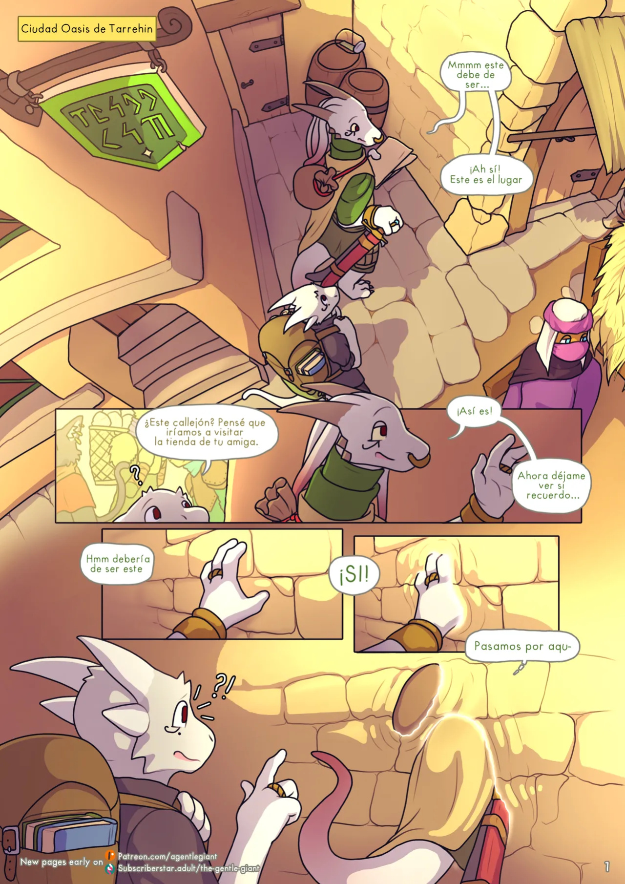 [The Gentle Giant] A taste of Sorcery | Una probadita de hechiceria [Incomplete]