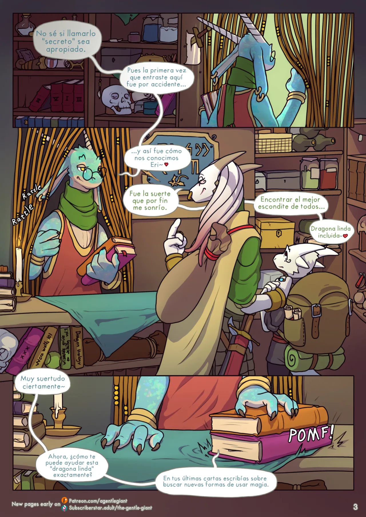 [The Gentle Giant] A taste of Sorcery | Una probadita de hechiceria [Incomplete]