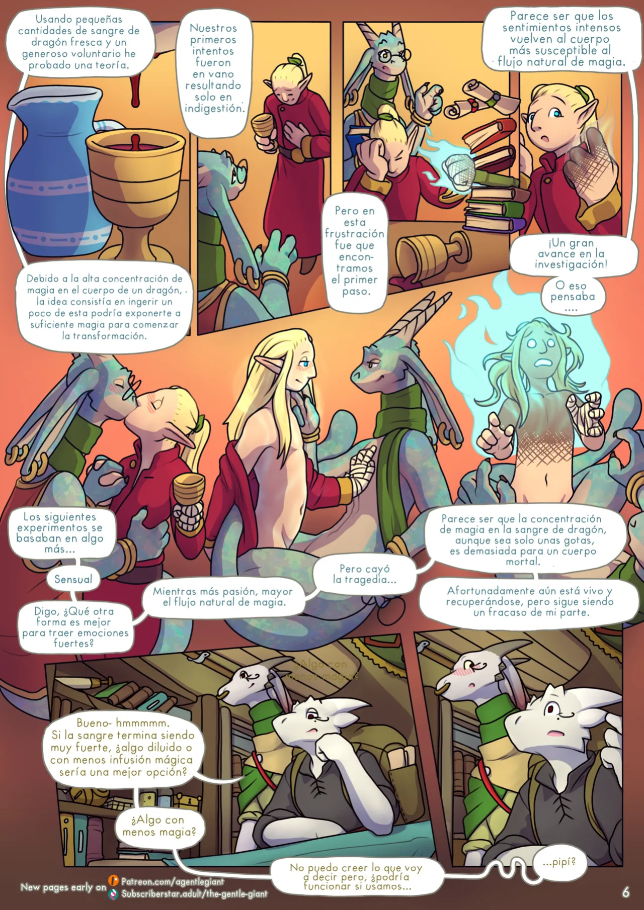 [The Gentle Giant] A taste of Sorcery | Una probadita de hechiceria [Incomplete]
