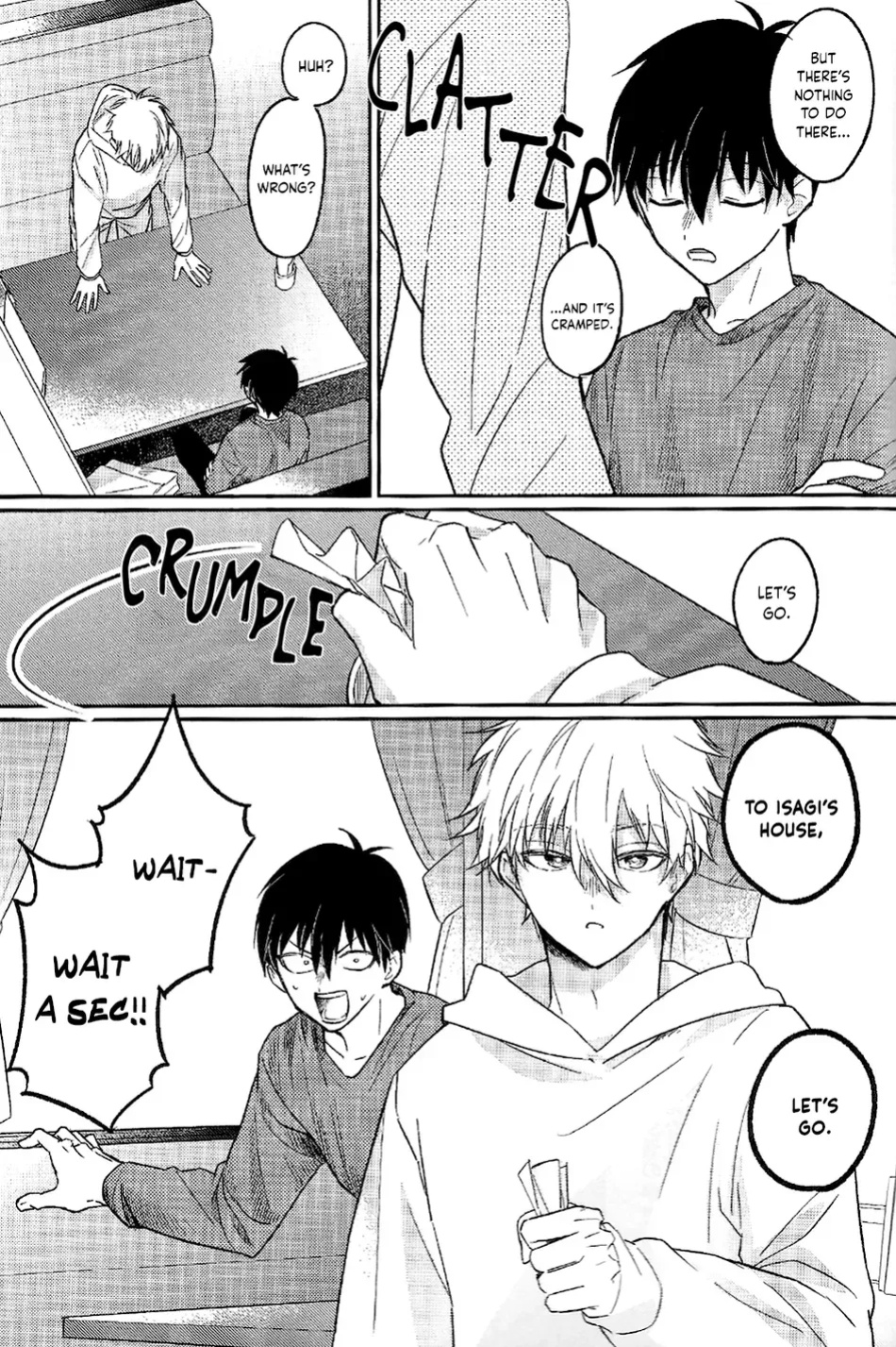 (Seishun Egoism ~Natsuyasumi~) [Mameya (Mimi)] Lucky Break (Blue Lock) {Strike-a-hole Scans}