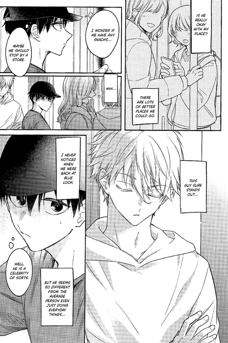 (Seishun Egoism ~Natsuyasumi~) [Mameya (Mimi)] Lucky Break (Blue Lock) {Strike-a-hole Scans}