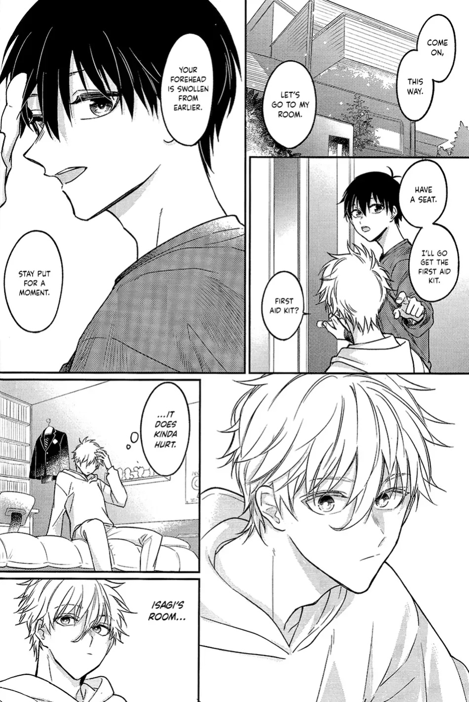 (Seishun Egoism ~Natsuyasumi~) [Mameya (Mimi)] Lucky Break (Blue Lock) {Strike-a-hole Scans}