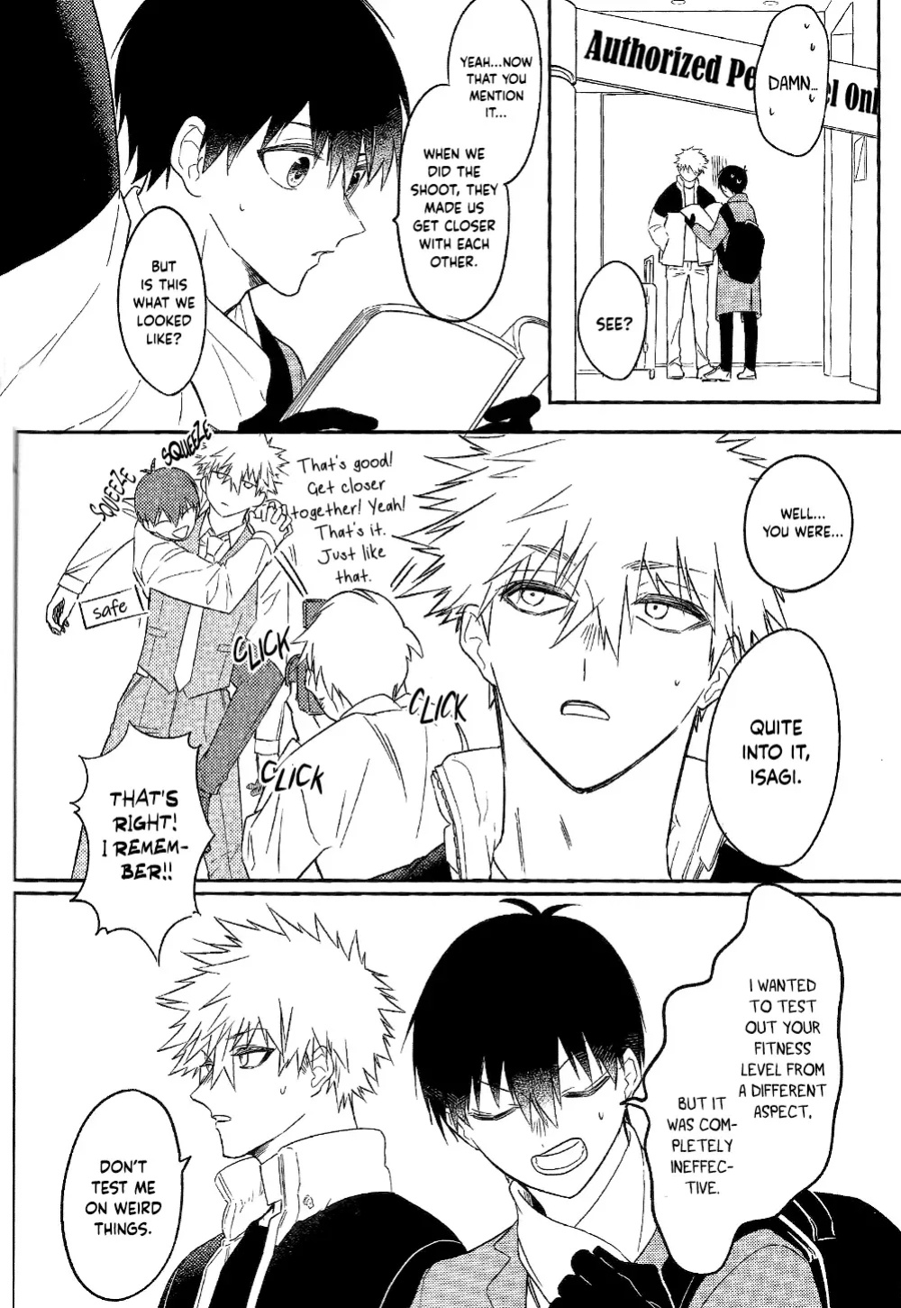 (Lemon Tea ni Kintsuba o. DR2023) [Mameya (Mimi)] Never say, Give up! (Blue Lock) {Strike-a-hole Scans}