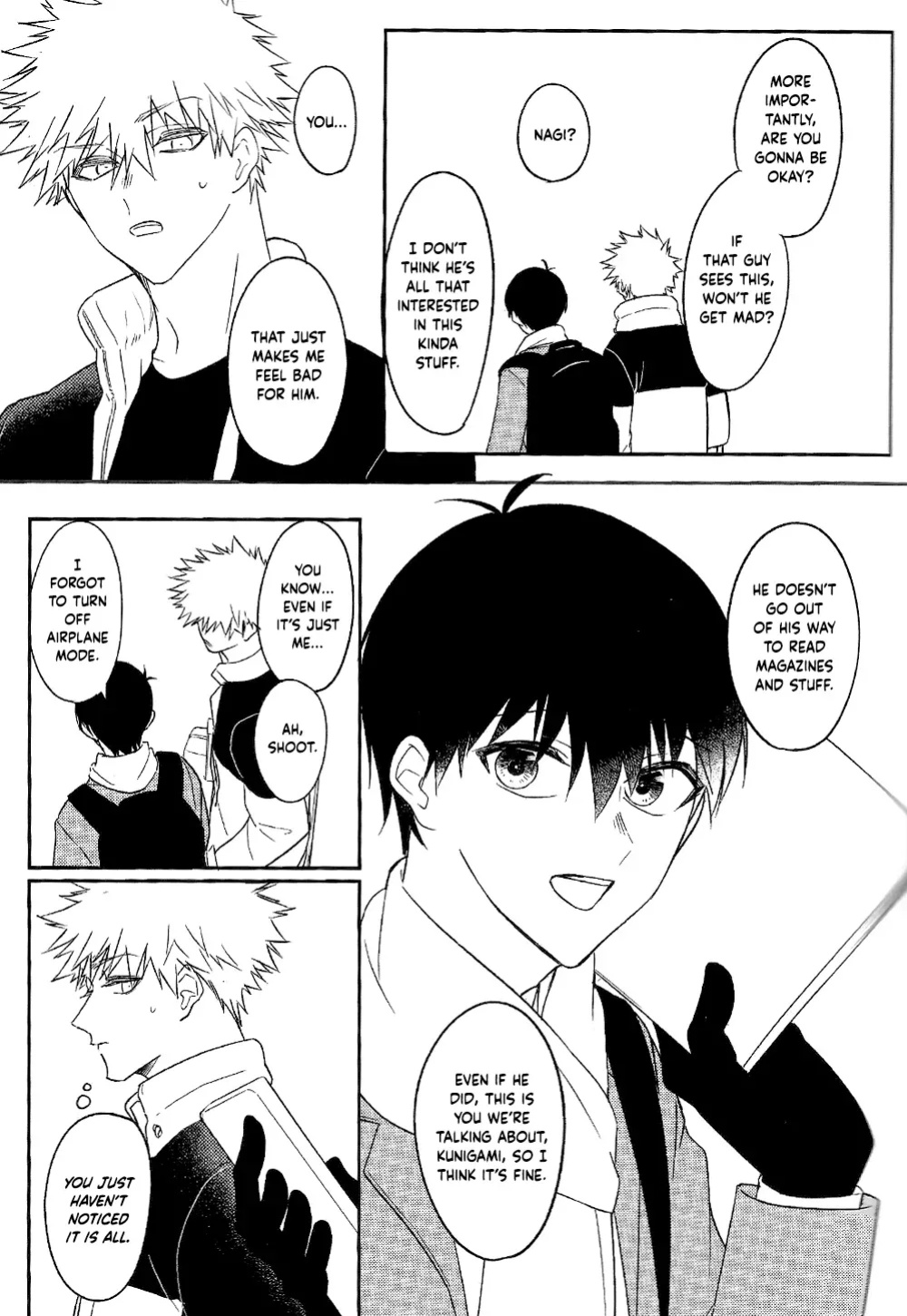 (Lemon Tea ni Kintsuba o. DR2023) [Mameya (Mimi)] Never say, Give up! (Blue Lock) {Strike-a-hole Scans}