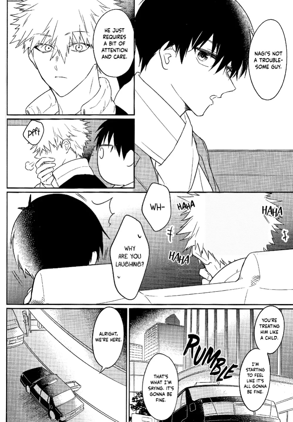 (Lemon Tea ni Kintsuba o. DR2023) [Mameya (Mimi)] Never say, Give up! (Blue Lock) {Strike-a-hole Scans}