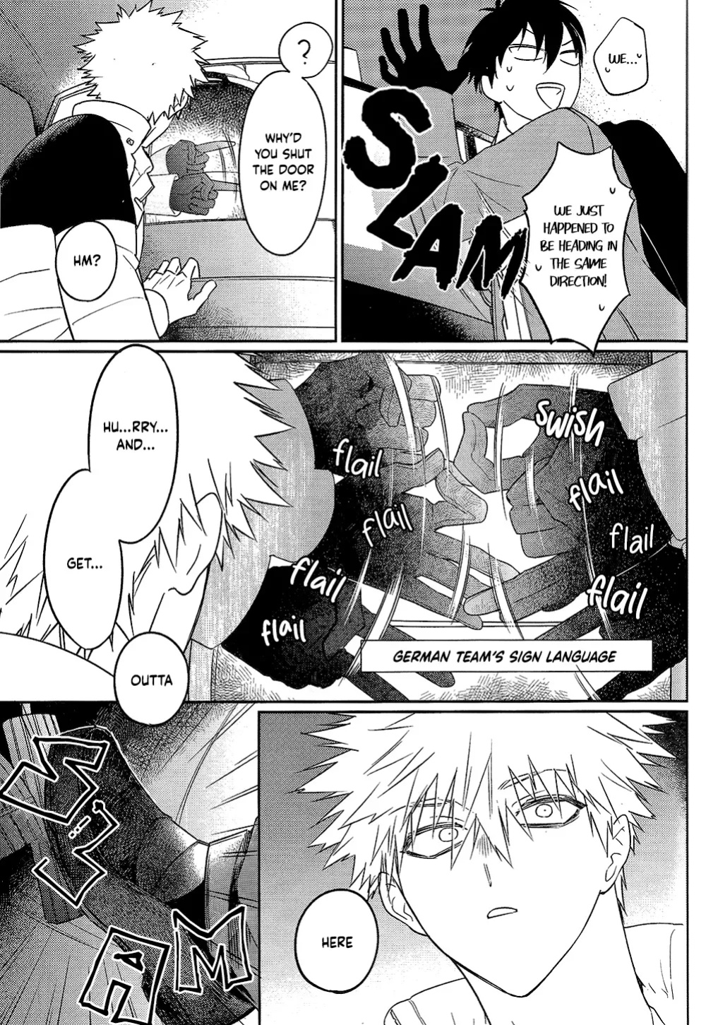 (Lemon Tea ni Kintsuba o. DR2023) [Mameya (Mimi)] Never say, Give up! (Blue Lock) {Strike-a-hole Scans}