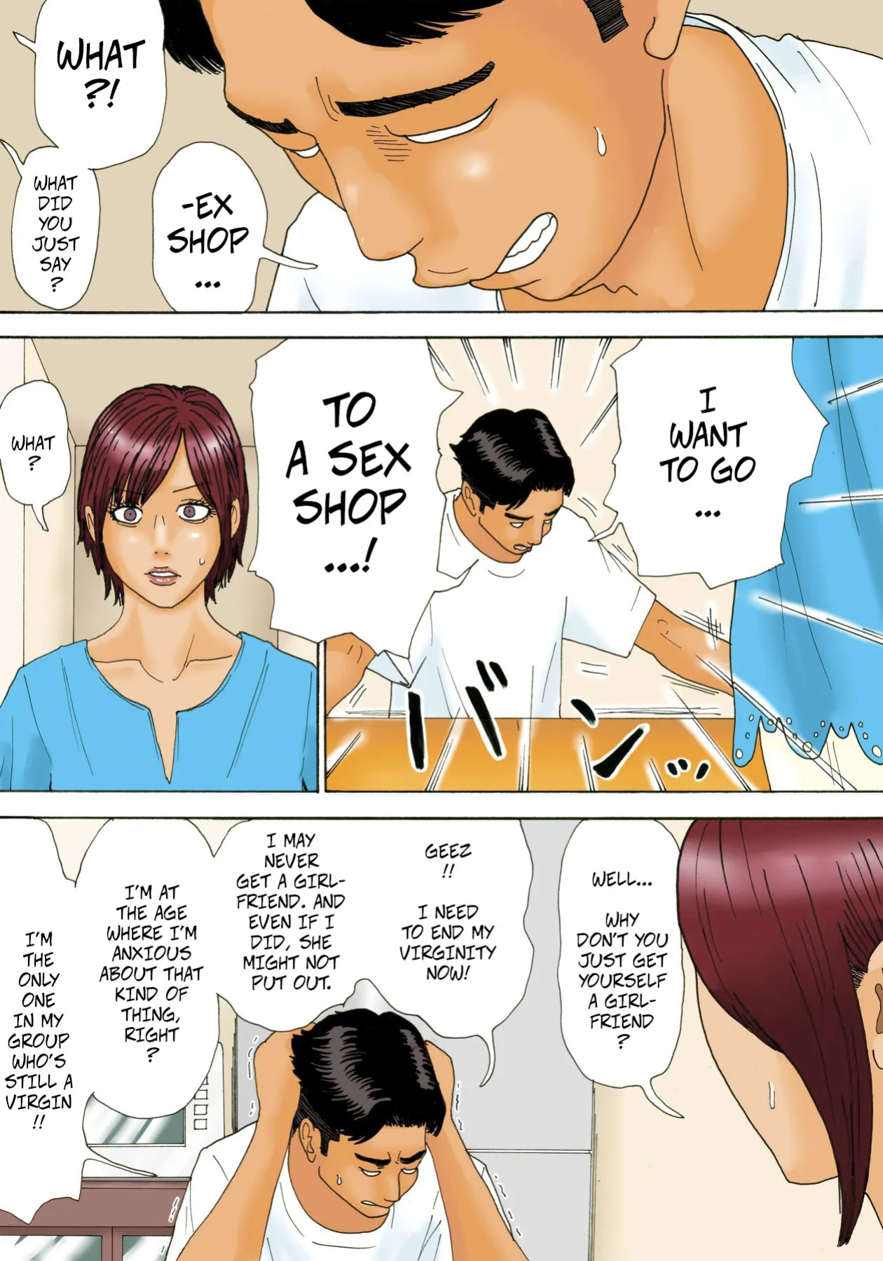 [Kiyokawa Zaidan (Kiyokawa Nijiko)] Mottainai! | What a Waste! [CopyOf] [ColorCorrected]