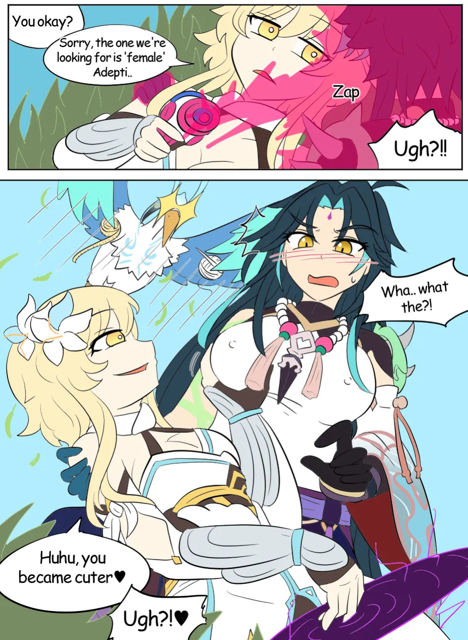 [Vel] Genshin TSF Diary