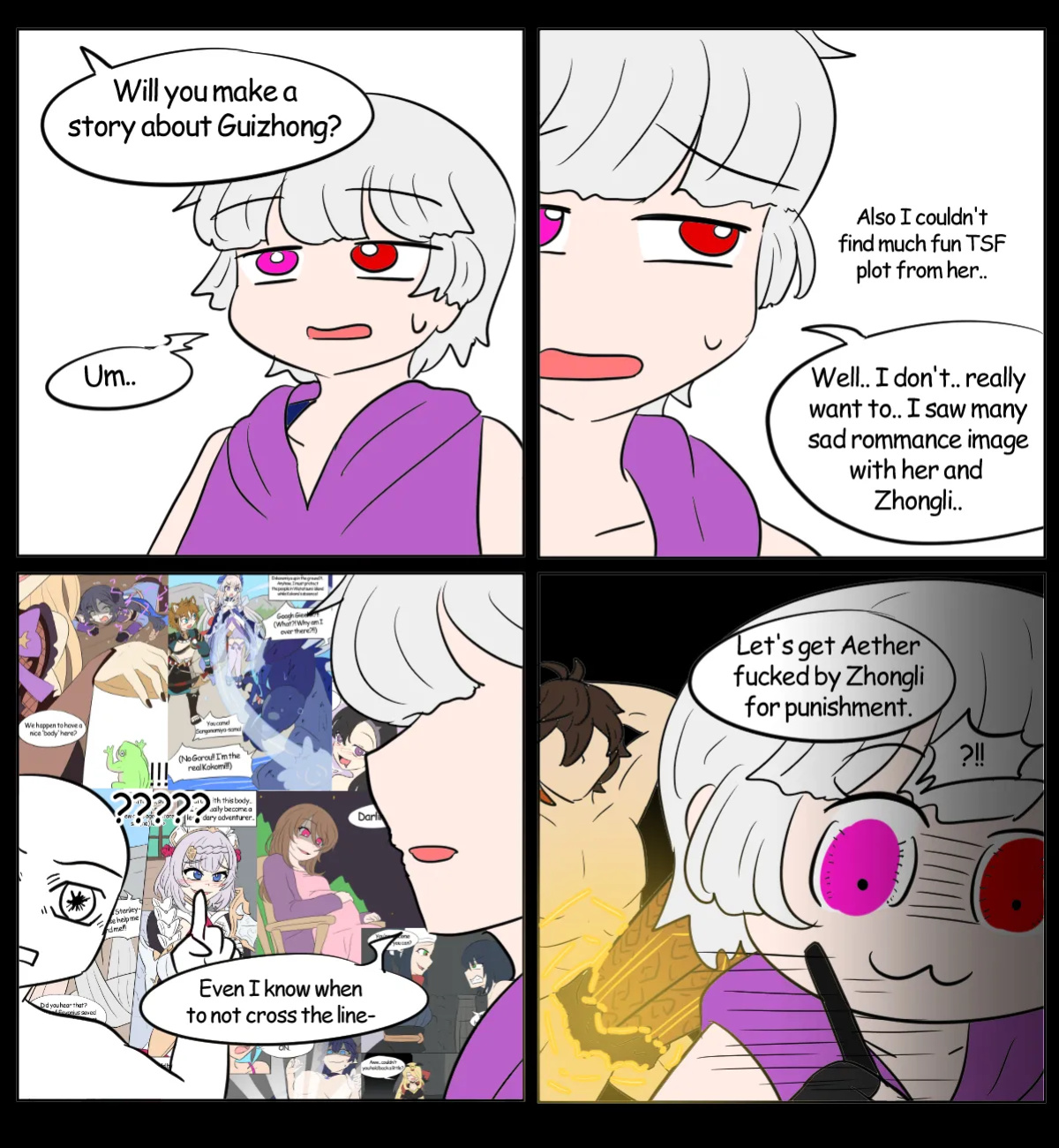 [Vel] Genshin TSF Diary