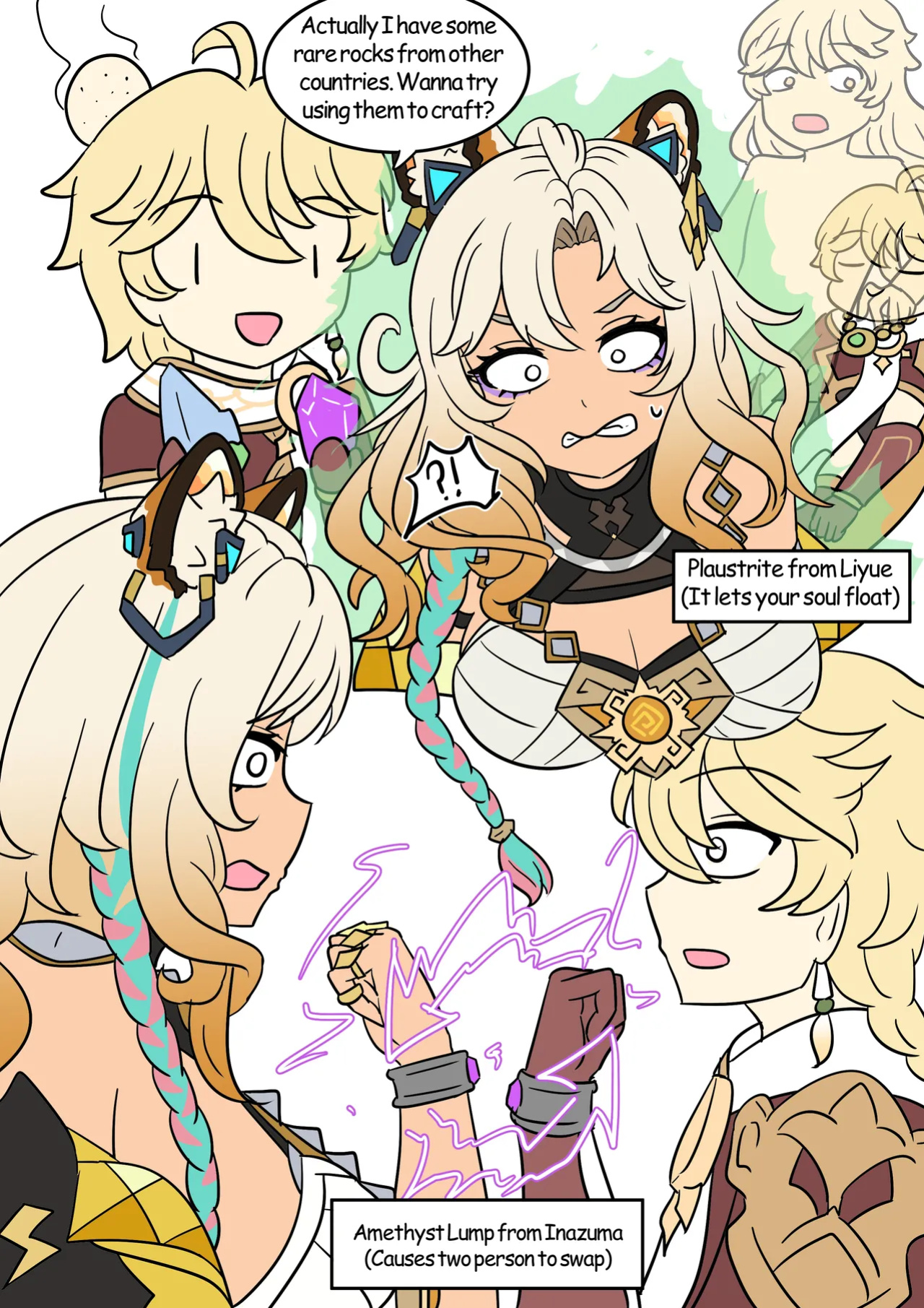 [Vel] Genshin TSF Diary