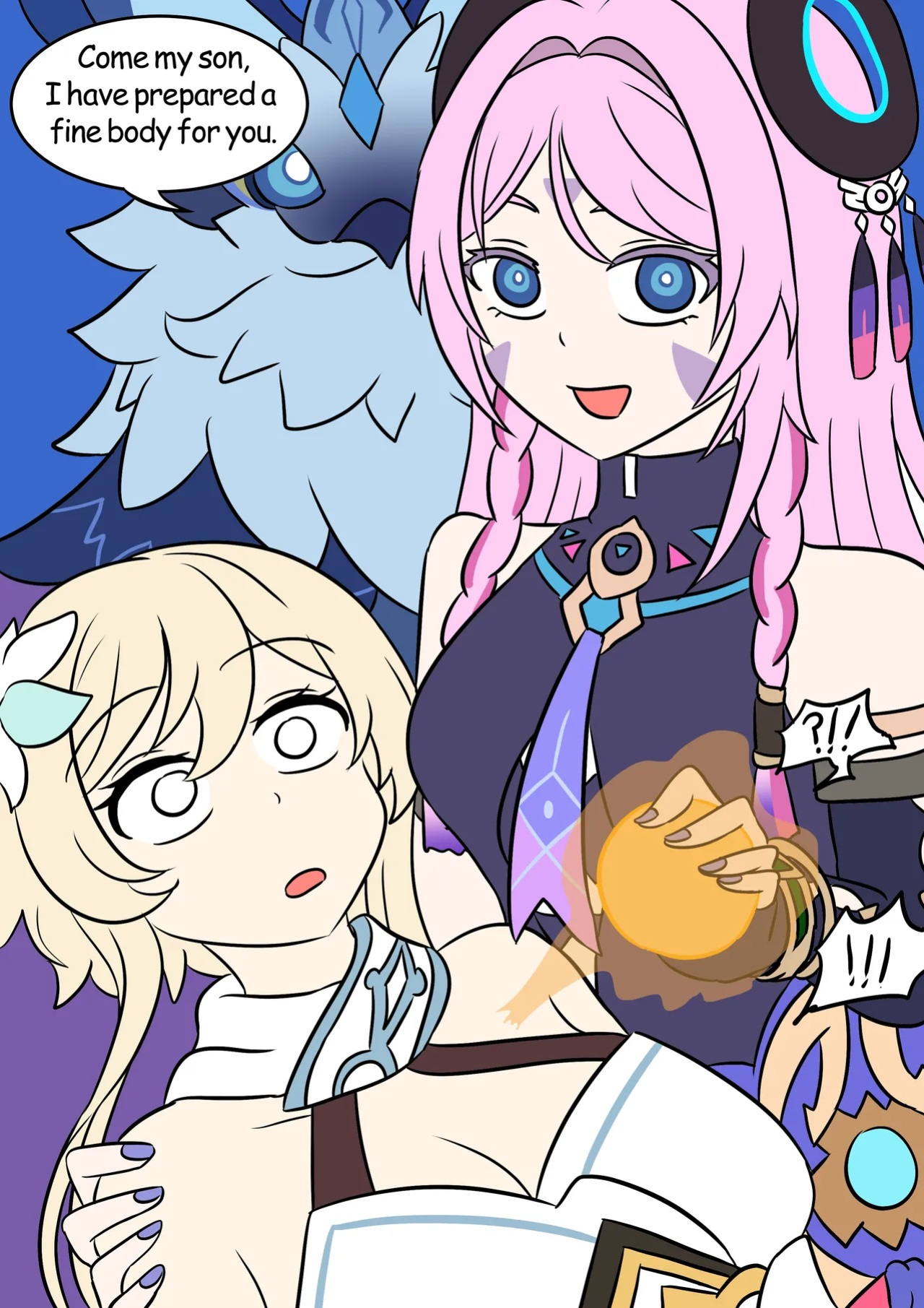 [Vel] Genshin TSF Diary
