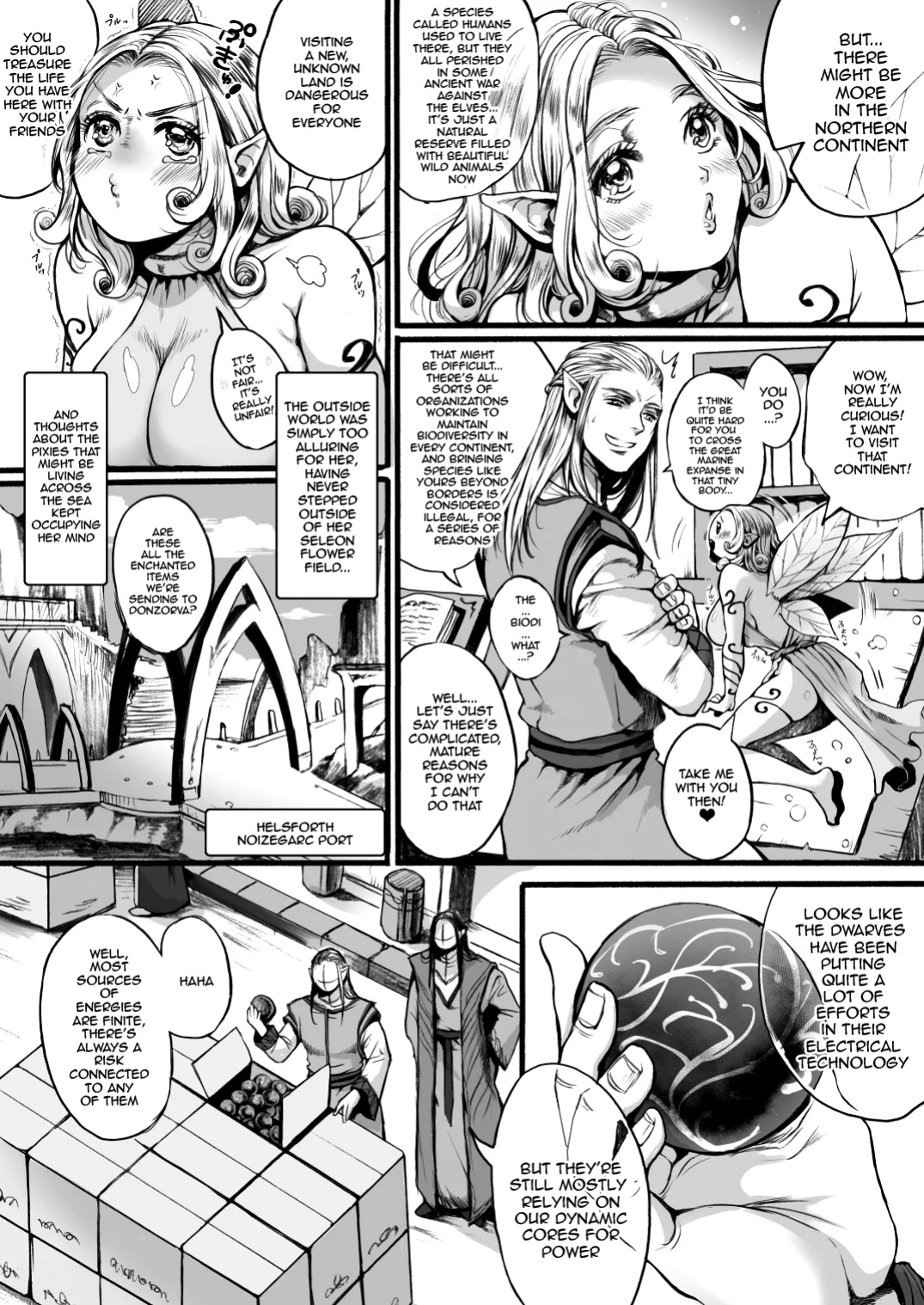 [Flieger (Ten)] Yousei-san o Tsukamaeta ~Zenpen~ | I Caught A Fairy ~First Part~