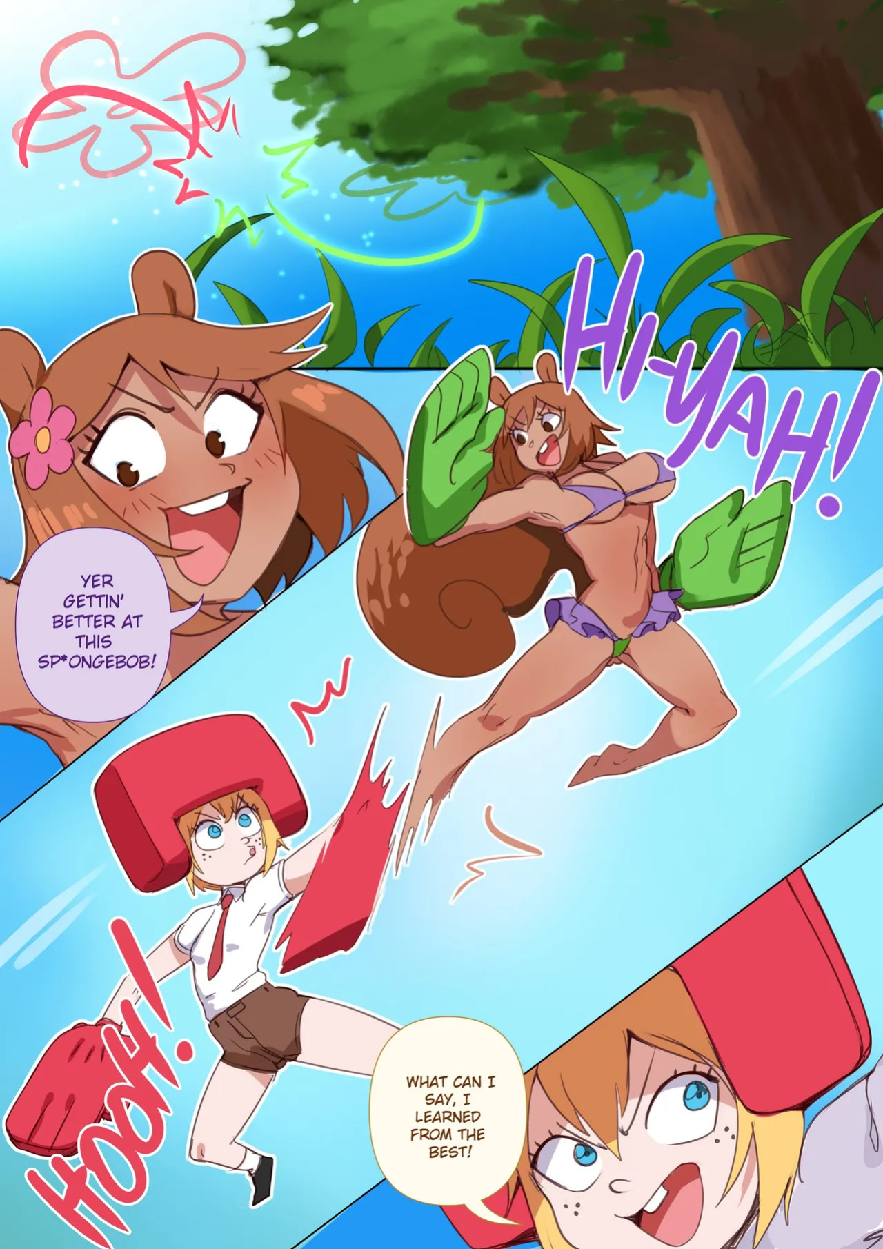 [Lightsource] Hydrate! Kick'n Back the Horny (Spongebob Squarepants) {English}