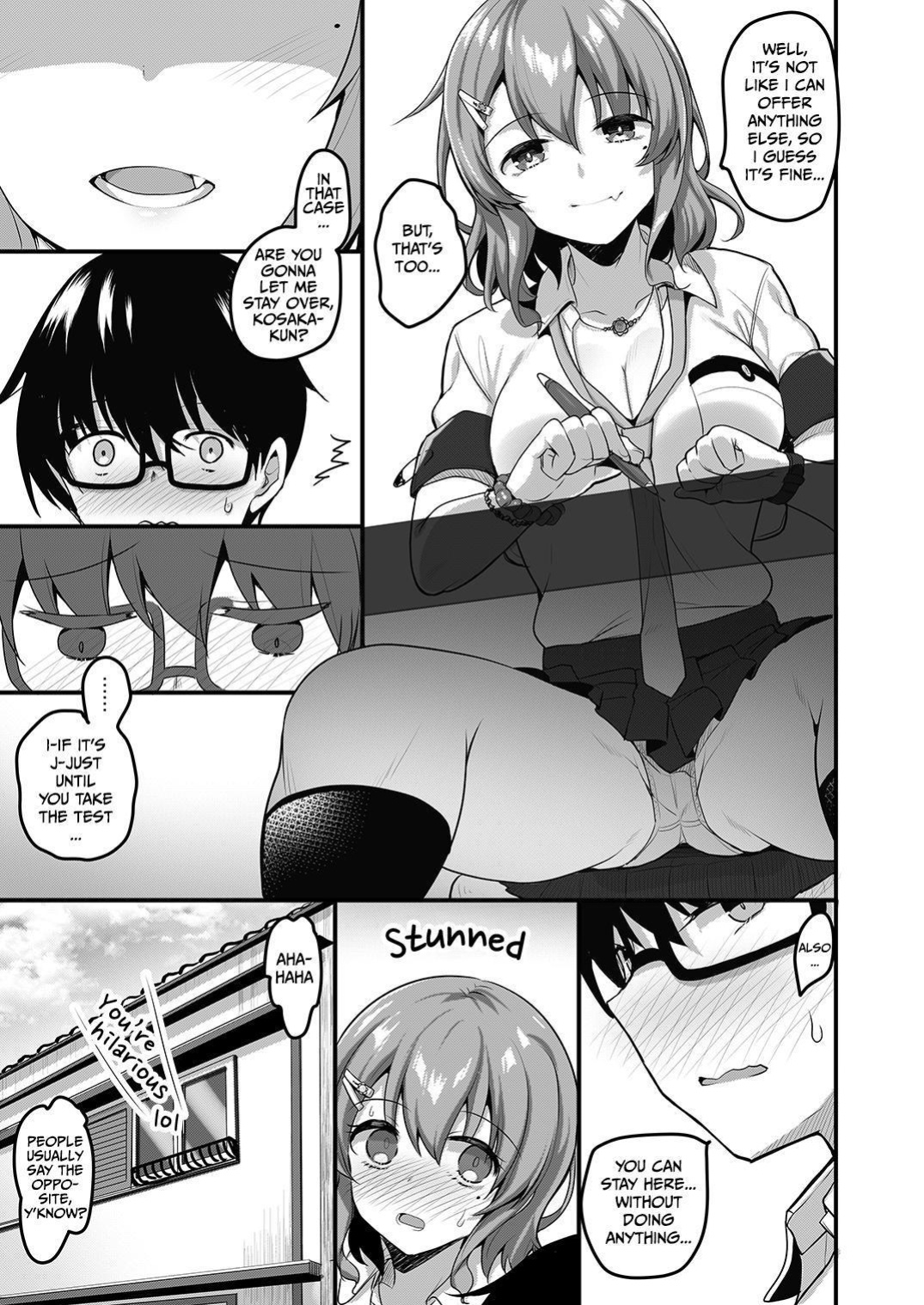 [Tegomental (Akahito)] Futari no Ouchi Iede Musume to Doutei-kun no Torokeru Natsu | The Melty Summer of a Runaway Gal and a Virgin Guy [rubber_user]