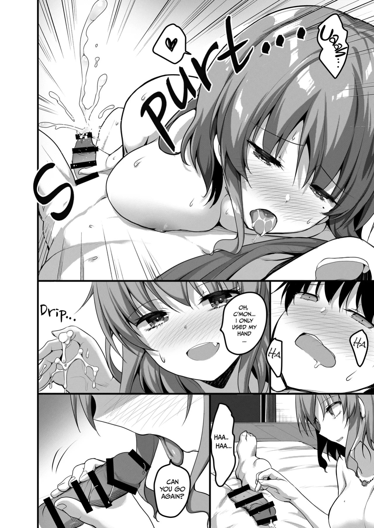 [Tegomental (Akahito)] Futari no Ouchi Iede Musume to Doutei-kun no Torokeru Natsu | The Melty Summer of a Runaway Gal and a Virgin Guy [rubber_user]