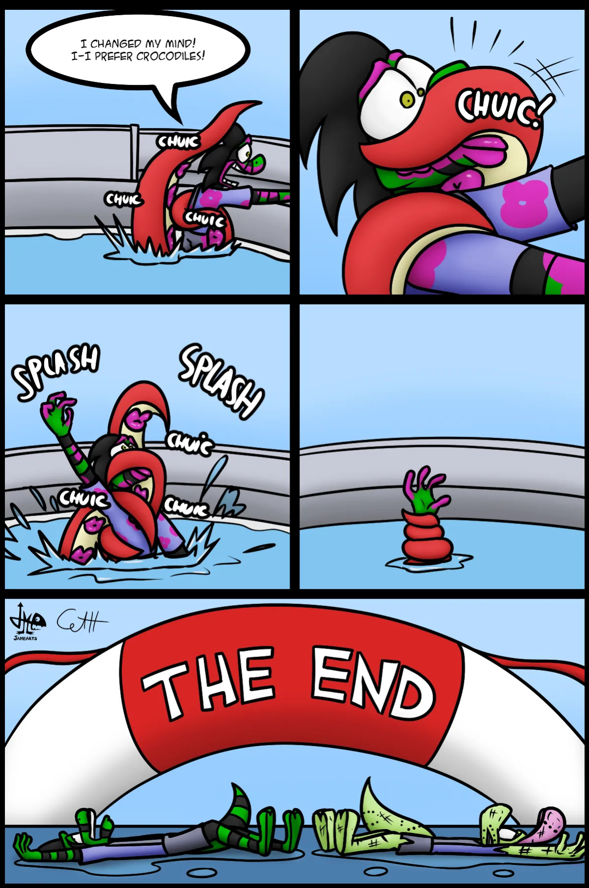 [JAMEArts & Skunkdude13] Aquatic Predators