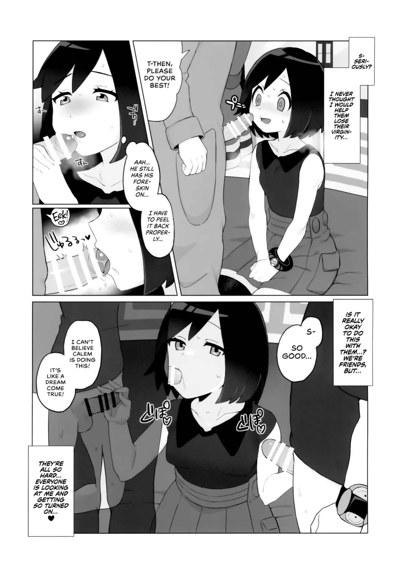 (Challenger! 29) [Kajuu Gum (Sana)] Kalos no Shounen Kairaku Mesu Ochi X | A Kalosian Boy's X-Static Descent into Feminity (Pokémon X and Y) [head empty]