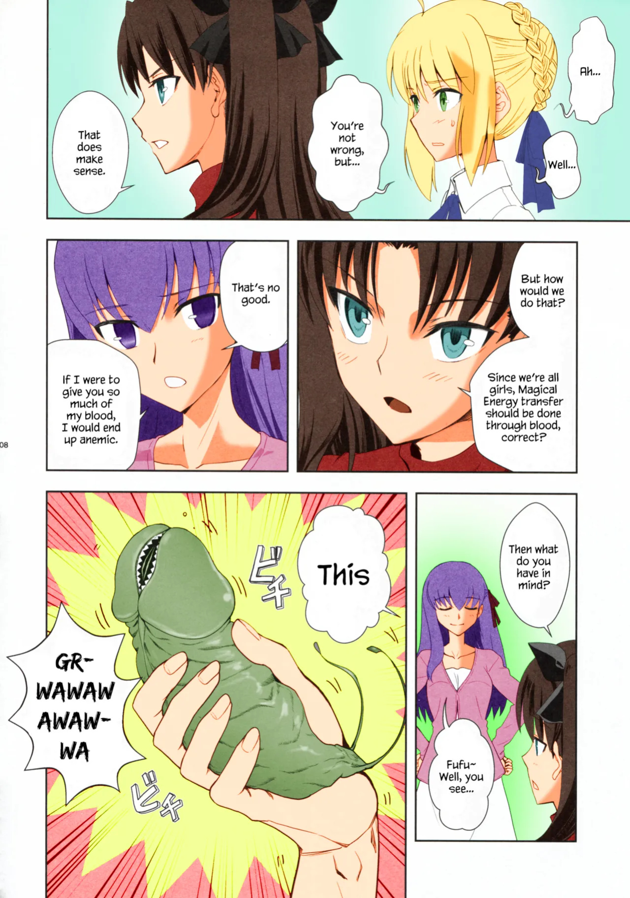 [CRAZY CLOVER CLUB (Kuroha Nue)] Emiya Shirou no Isshuukan (Fate/stay night) [TheSkipRow][Colorised]