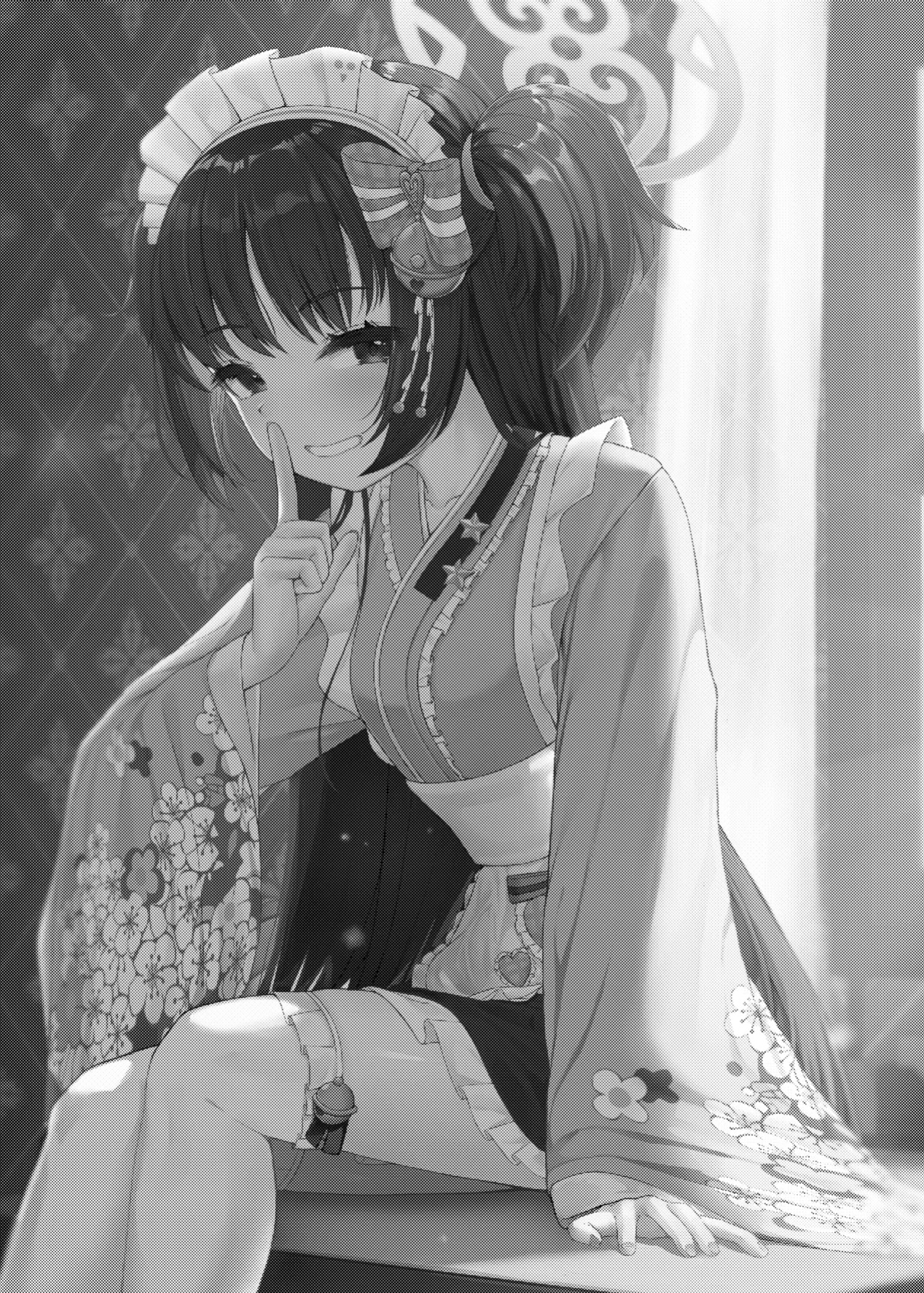 [Khaos Distance (Keise.)] Momoyo no Yuuwaku | Hundred Nights' Temptation (Blue Archive) [SDF]