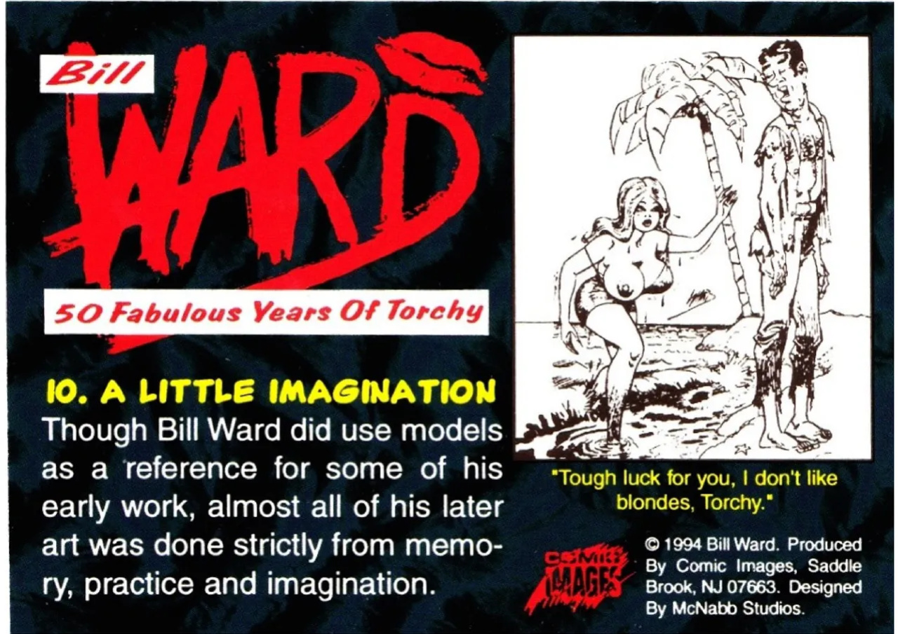 [Bill Ward] 50 Fabulous Years of Torchy - Collector Cards