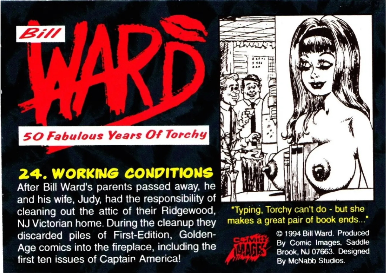 [Bill Ward] 50 Fabulous Years of Torchy - Collector Cards