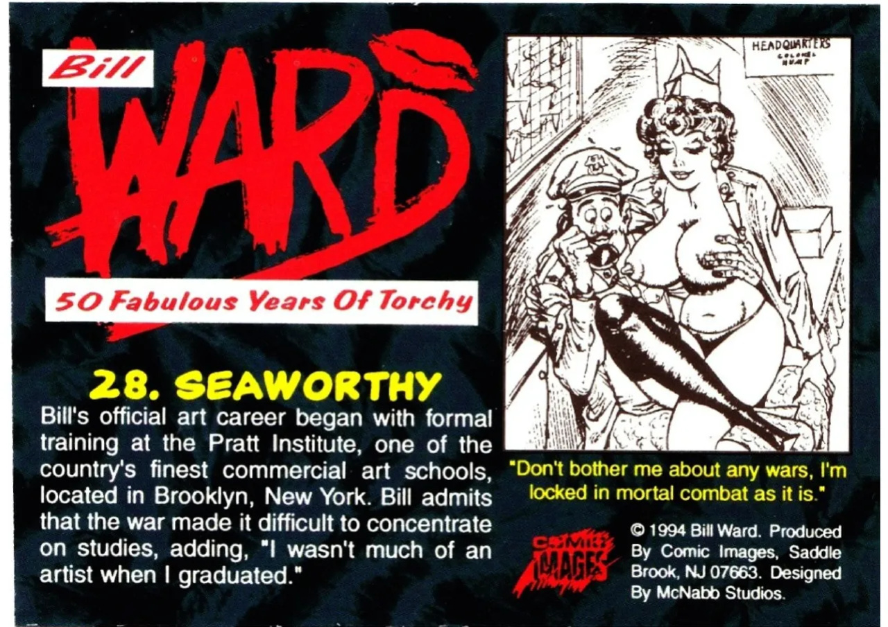 [Bill Ward] 50 Fabulous Years of Torchy - Collector Cards