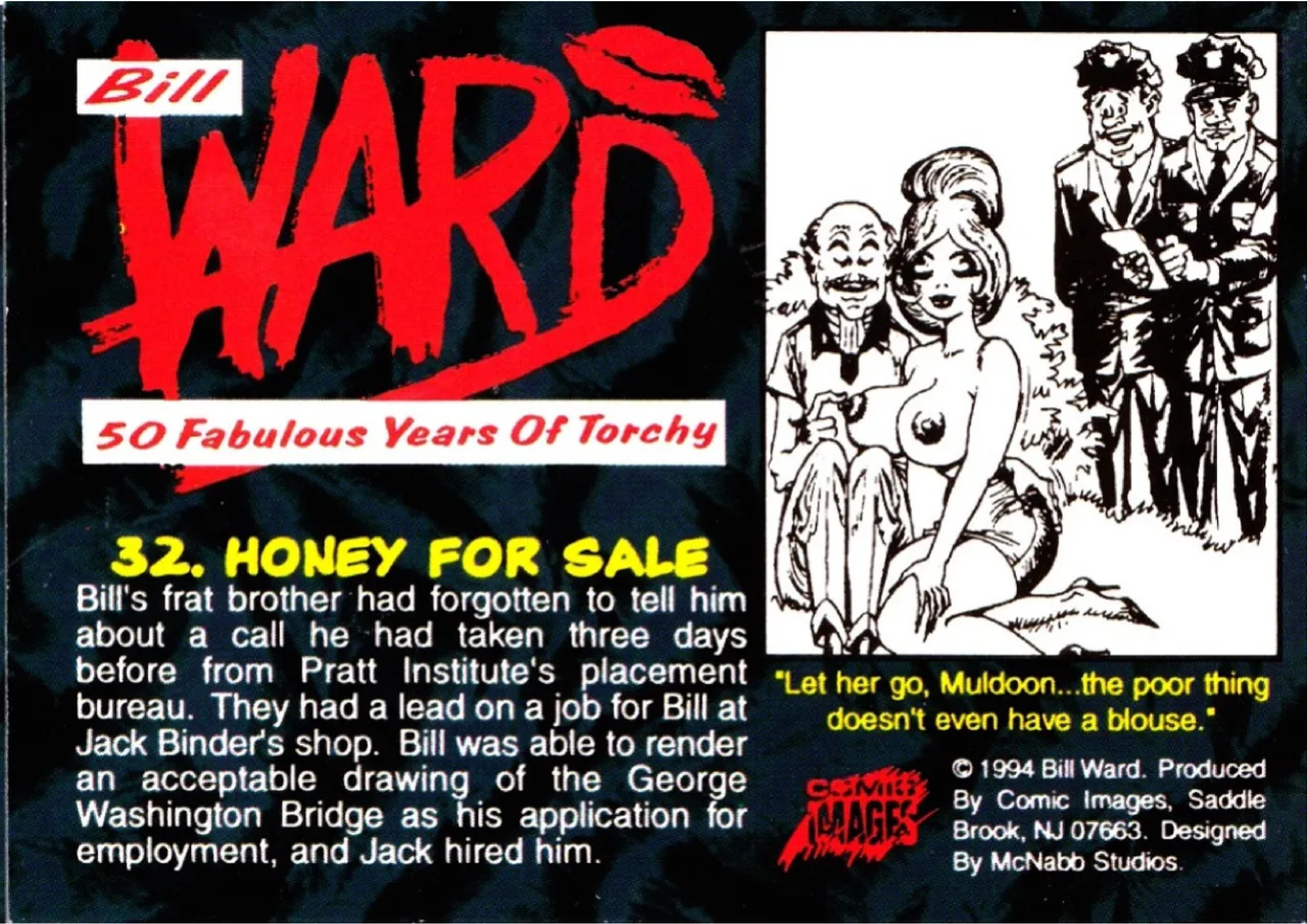 [Bill Ward] 50 Fabulous Years of Torchy - Collector Cards