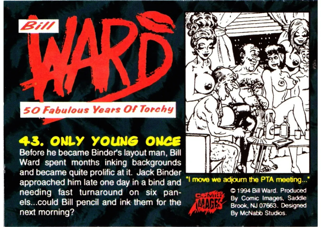 [Bill Ward] 50 Fabulous Years of Torchy - Collector Cards