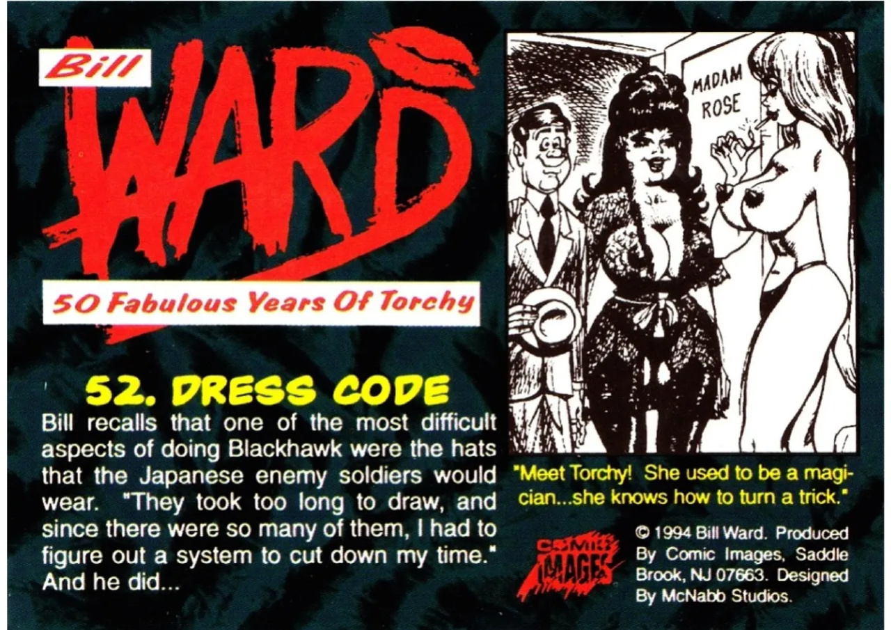 [Bill Ward] 50 Fabulous Years of Torchy - Collector Cards