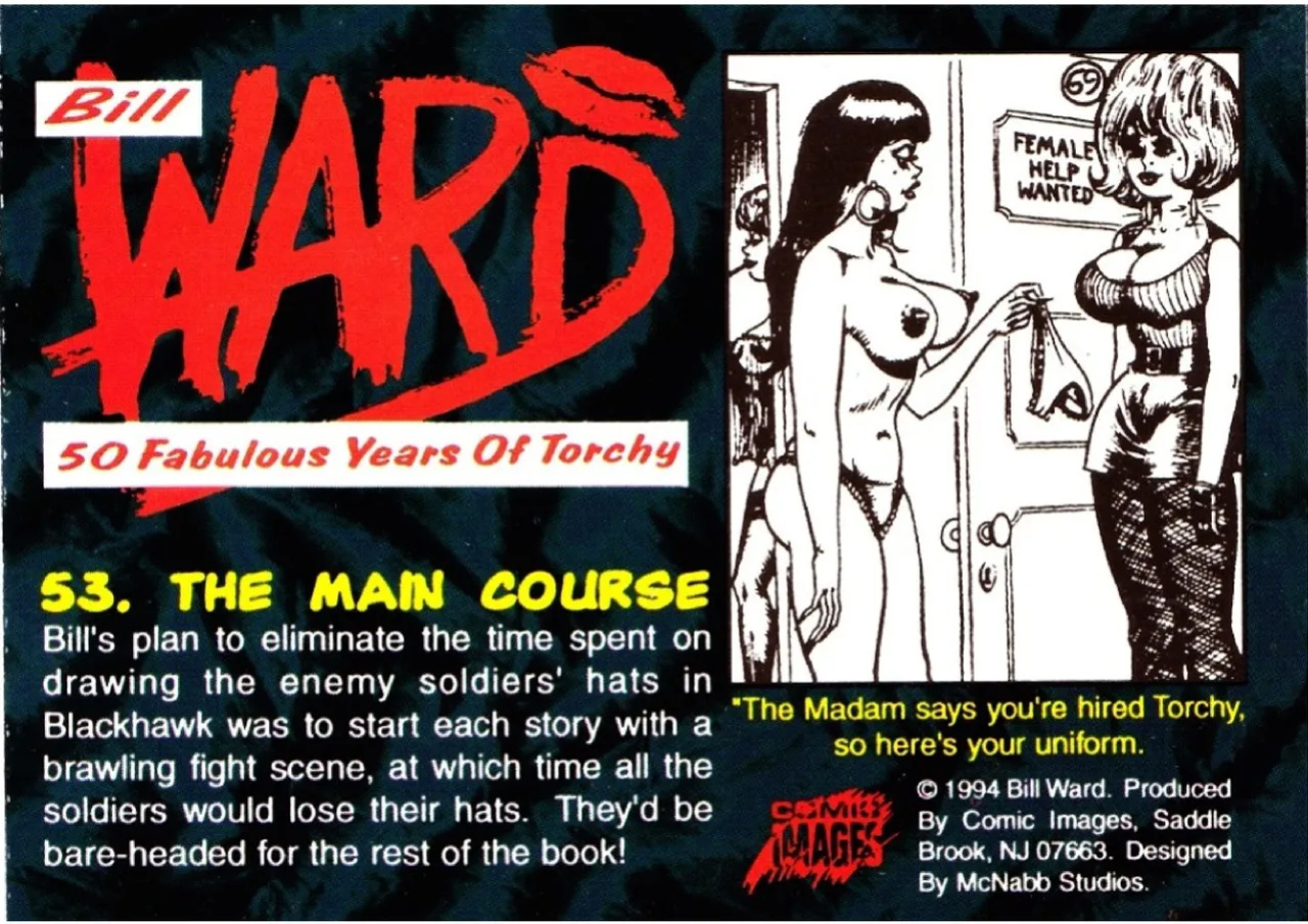 [Bill Ward] 50 Fabulous Years of Torchy - Collector Cards