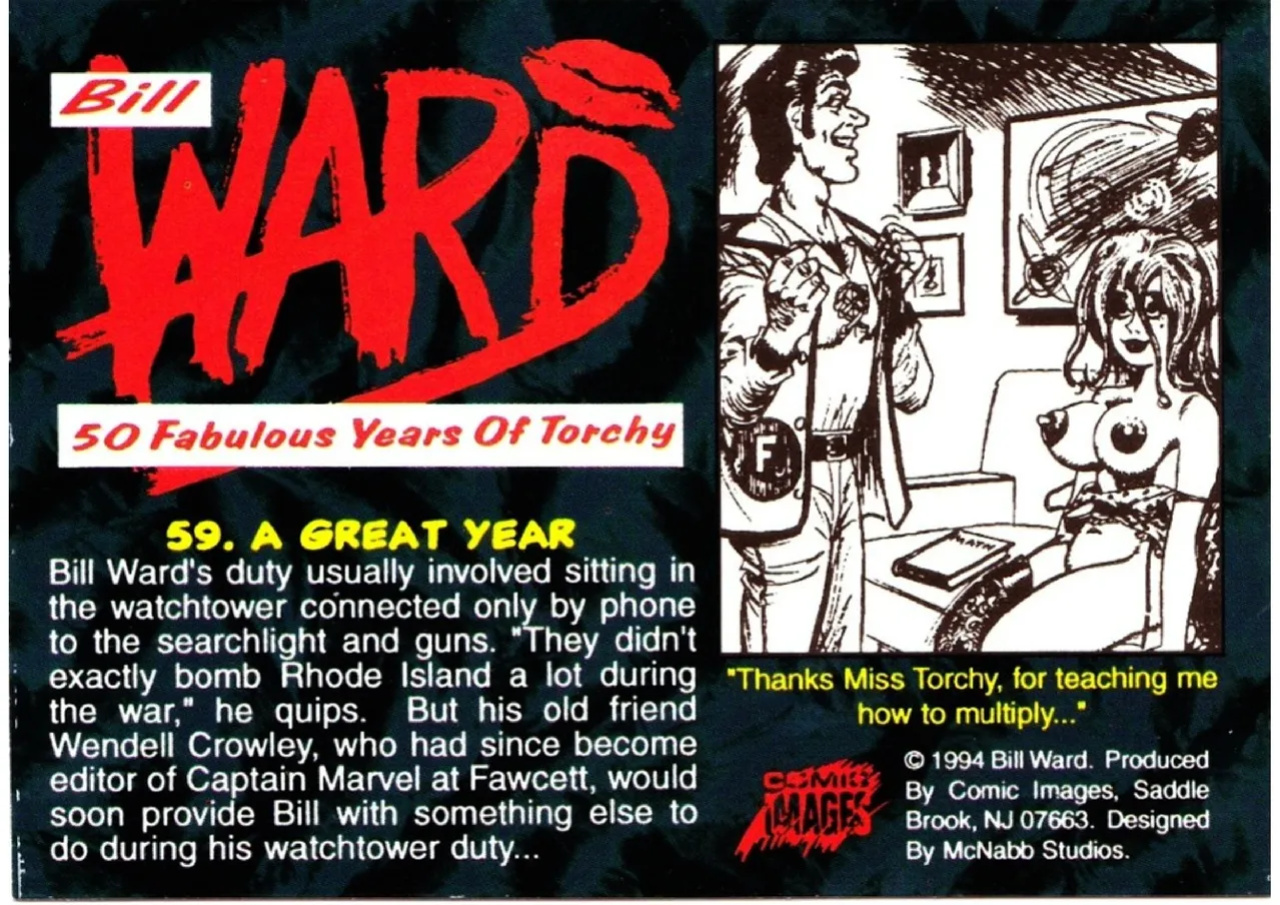 [Bill Ward] 50 Fabulous Years of Torchy - Collector Cards