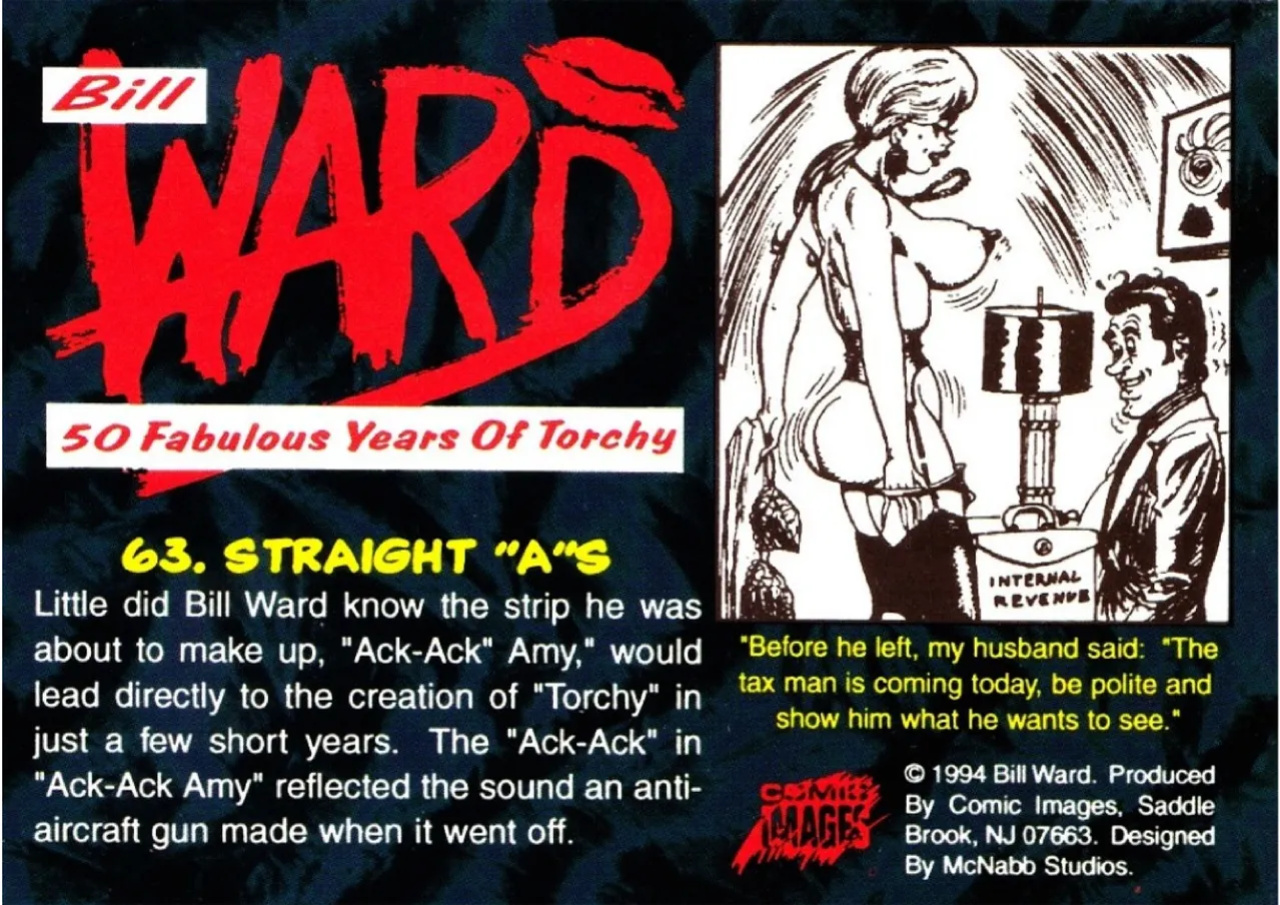 [Bill Ward] 50 Fabulous Years of Torchy - Collector Cards