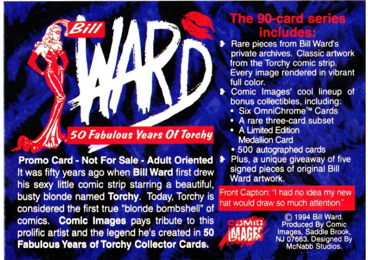 [Bill Ward] 50 Fabulous Years of Torchy - Collector Cards