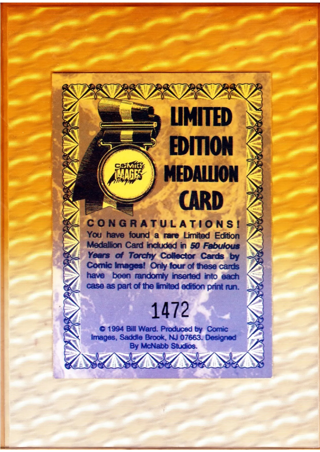 [Bill Ward] 50 Fabulous Years of Torchy - Collector Cards