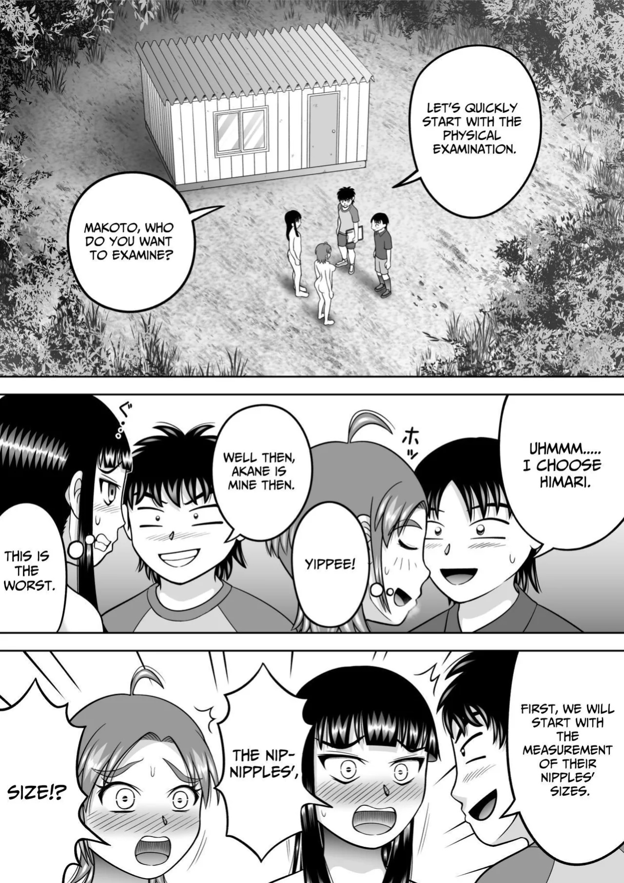 [Hitotsukami (Kitamura Kouichi)] NAKED! ~CMNF~ [Translators Unite]