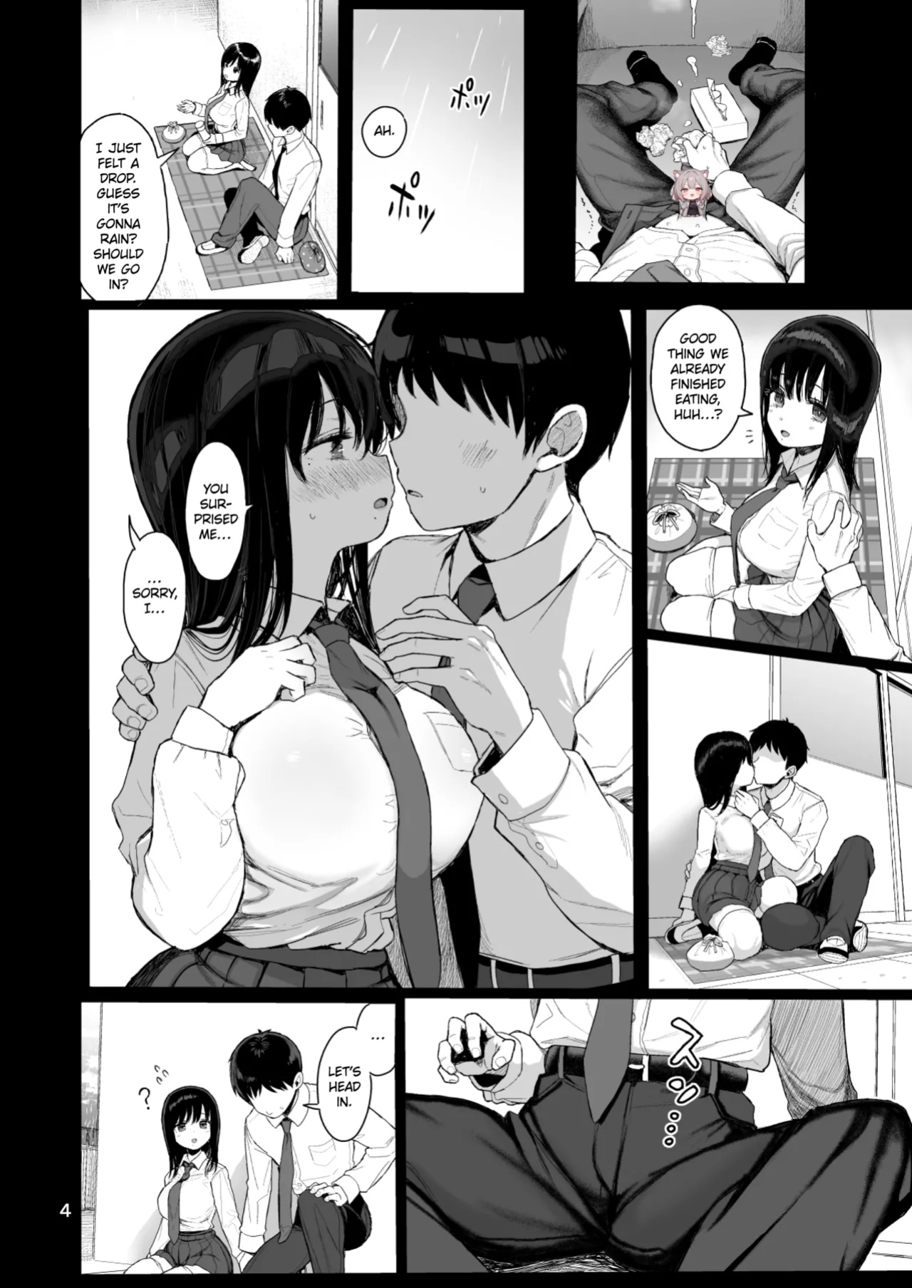 [micro page (Kuromotokun)] Hikaeme Kanojo wa Kobamenai | The Mild-Mannered Girlfriend Who Can't Resist + Omake [The Unseelie Court]