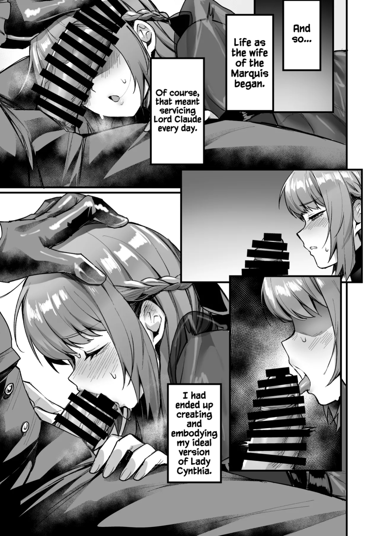 [Doujin Echigoya (Echigoya Takeru)] Goei Kishi no Irekawari Nyotaika Mission! | The Escort Knight's Bodyswapping Genderbending Mission! [Dummie]