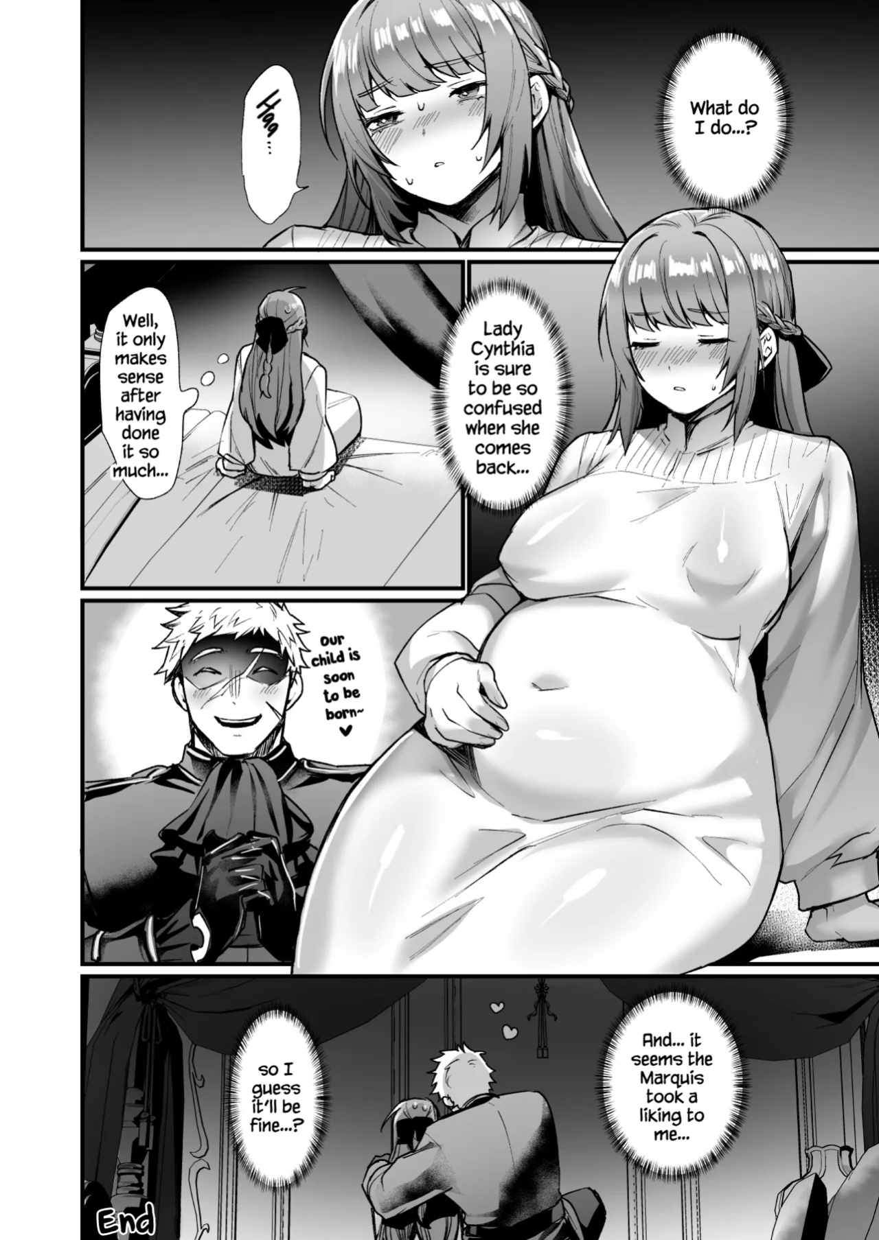 [Doujin Echigoya (Echigoya Takeru)] Goei Kishi no Irekawari Nyotaika Mission! | The Escort Knight's Bodyswapping Genderbending Mission! [Dummie]