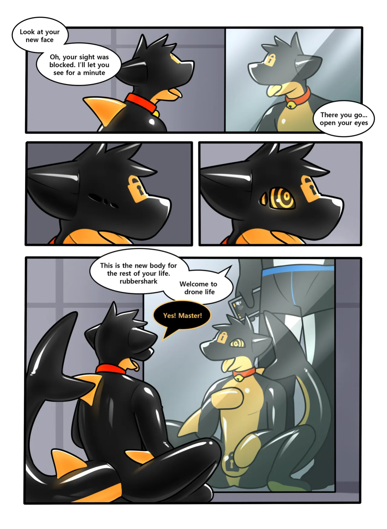 [Qundium (Yewonlee1999 / Hacony)] RubberShark (狗大汉化) [Completed]