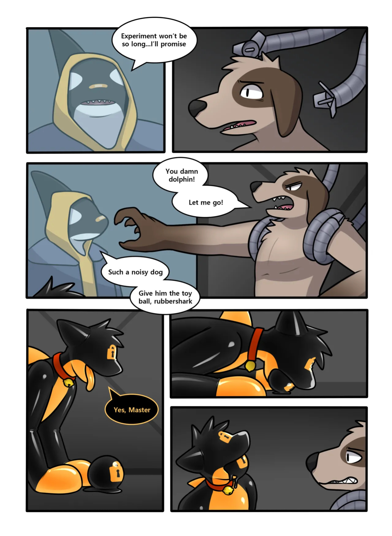 [Qundium (Yewonlee1999 / Hacony)] RubberShark (狗大汉化) [Completed]