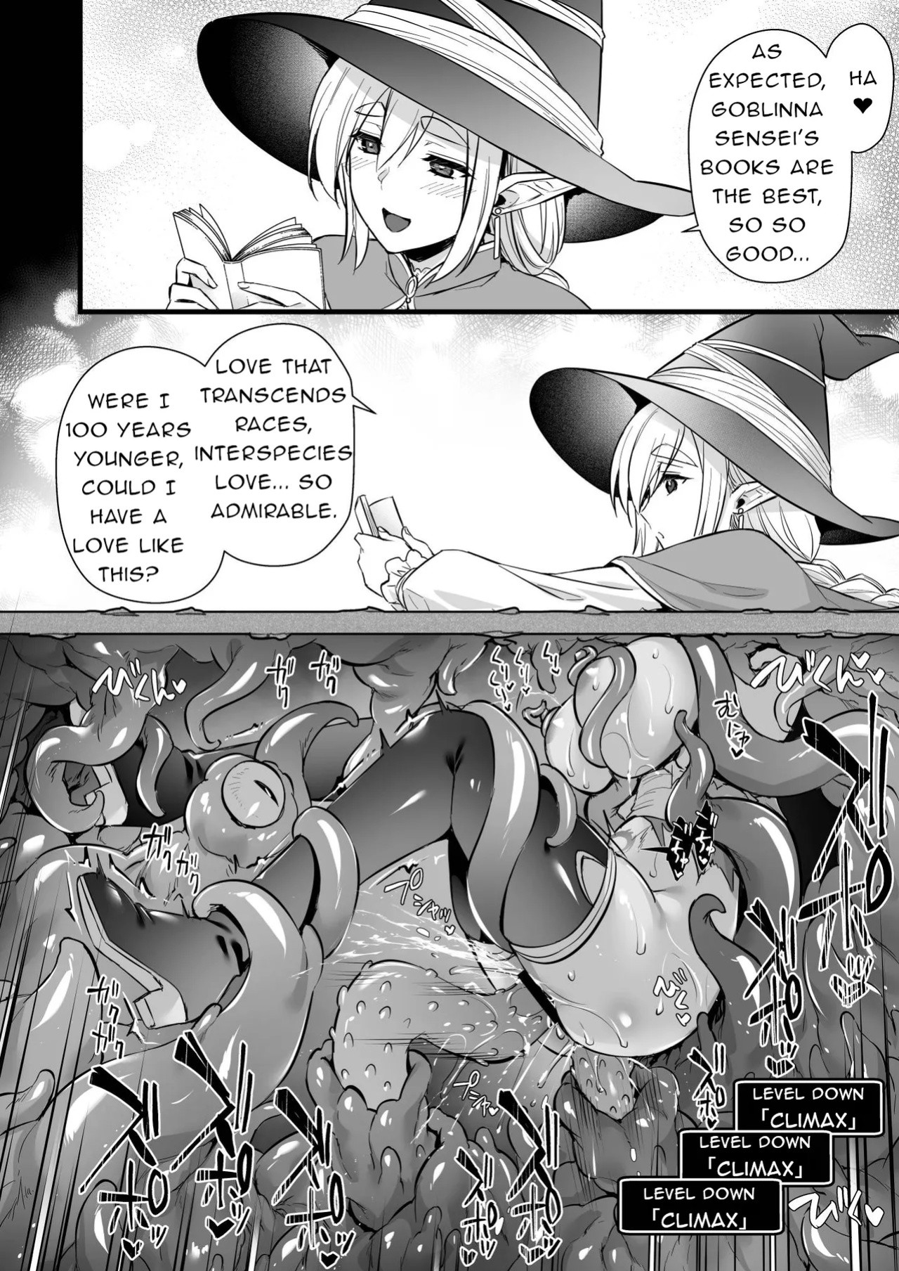 A Level 250 Mage Falls Into a Sensory Deprivation Pit and Loses Her Humanity to Level Drain