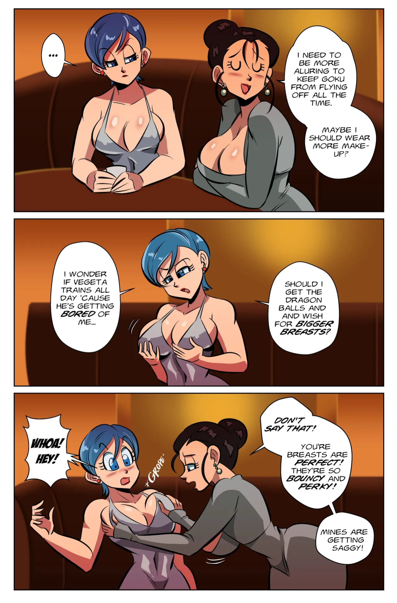 Girls Night Out (Dragon Ball Super) [FunsexyDB]