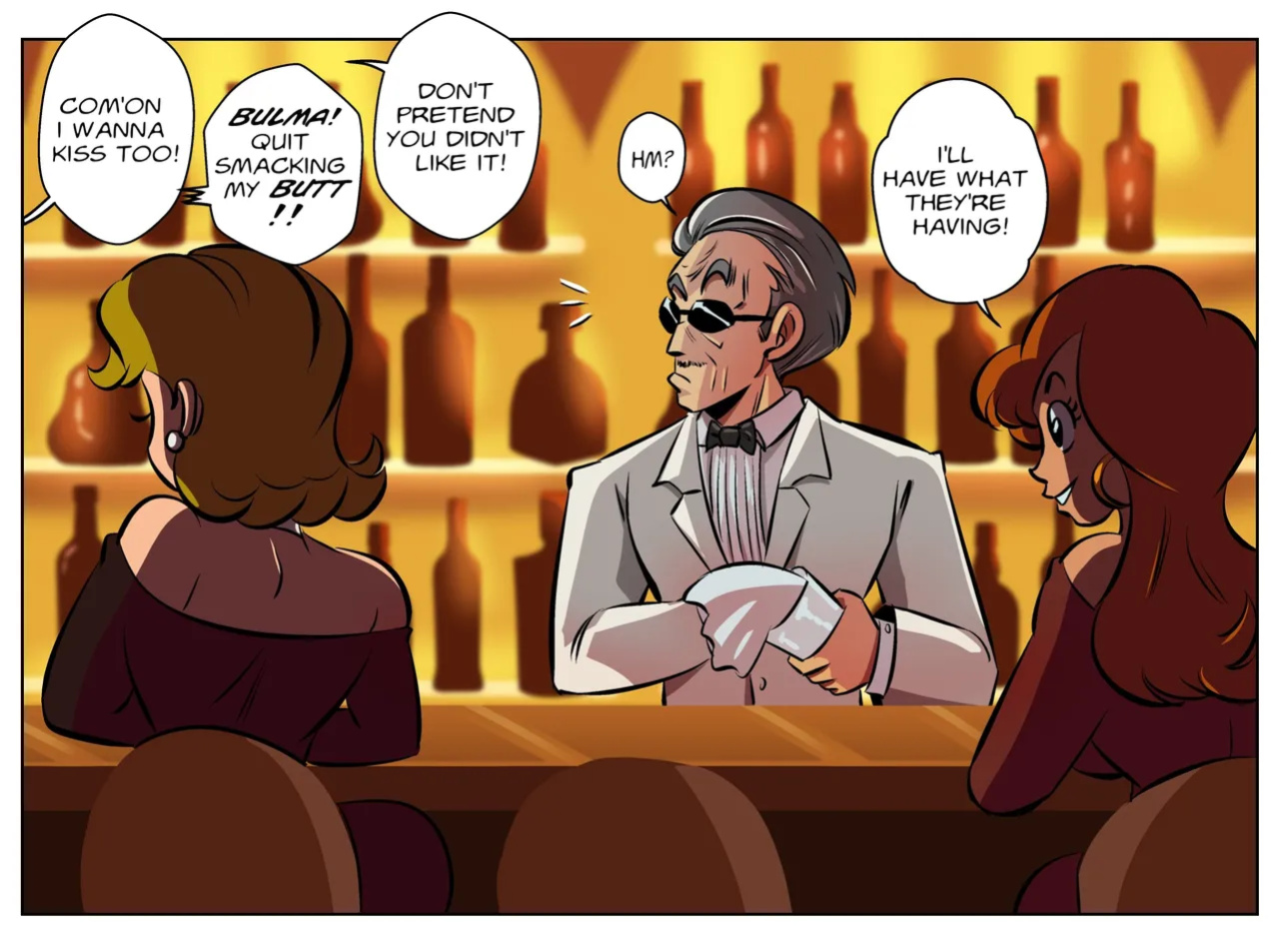 Girls Night Out (Dragon Ball Super) [FunsexyDB]