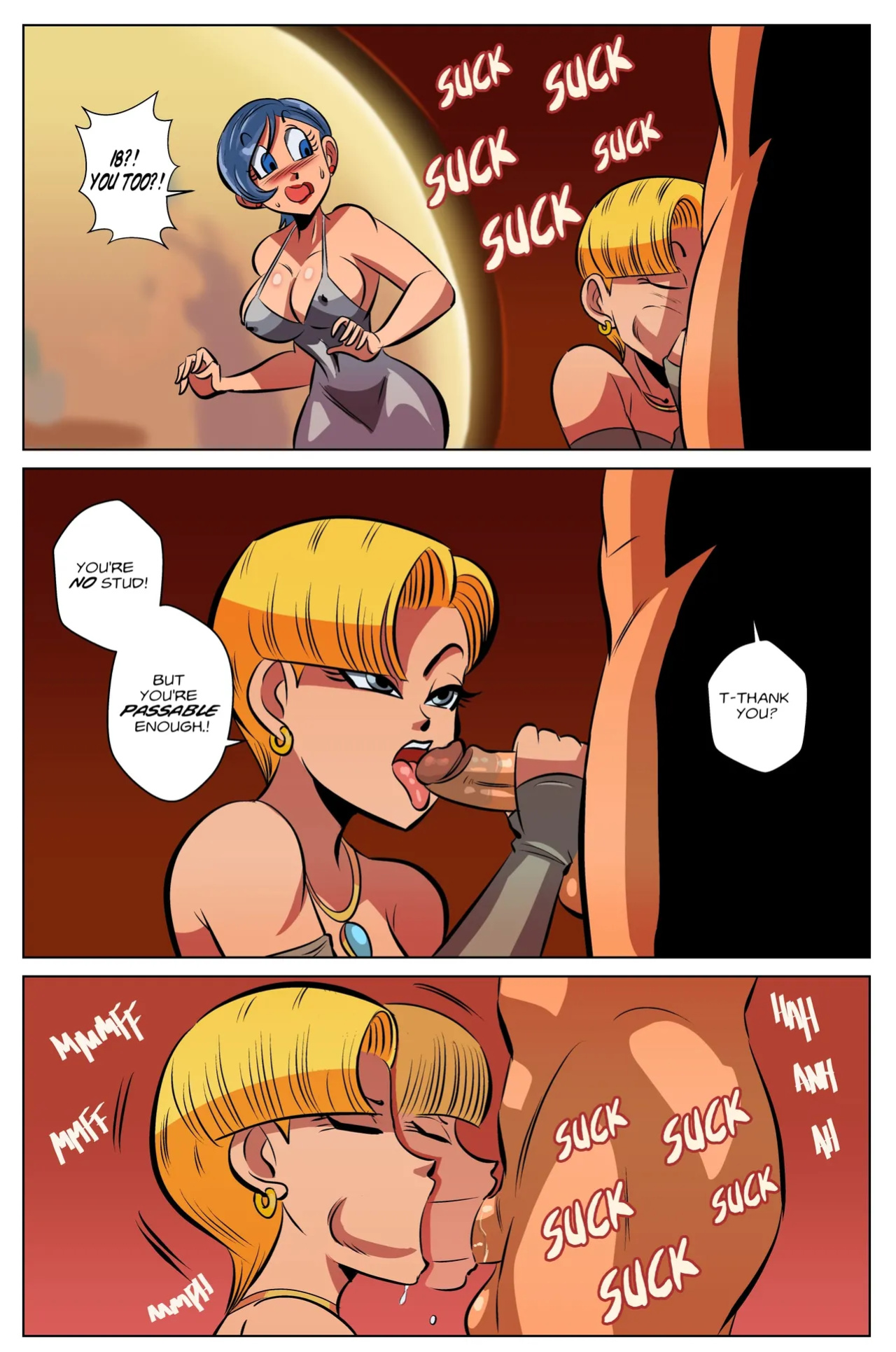 Girls Night Out (Dragon Ball Super) [FunsexyDB]