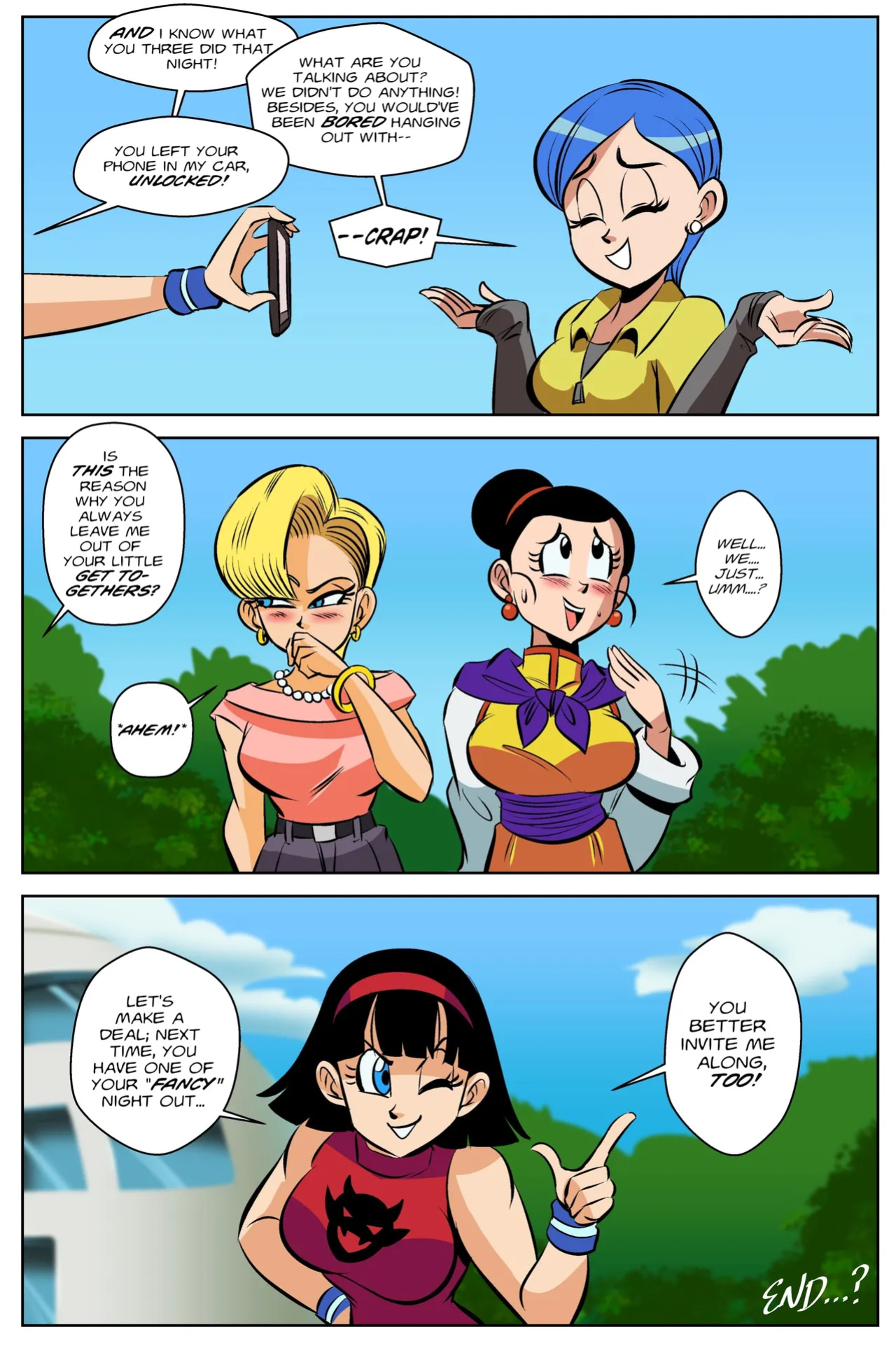 Girls Night Out (Dragon Ball Super) [FunsexyDB]