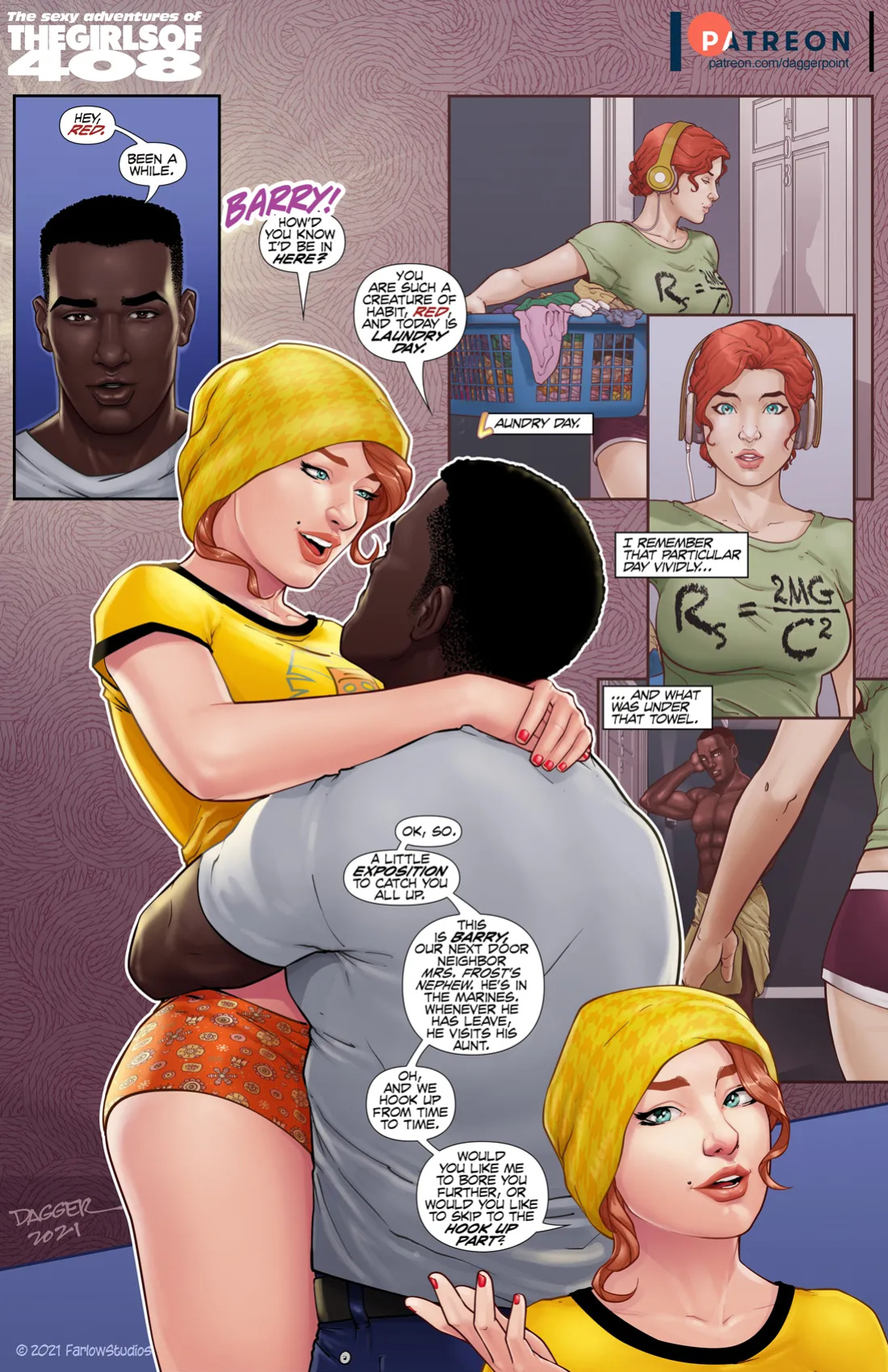 [Daggerpoint] A Girls of 408 Short: Laundry Day